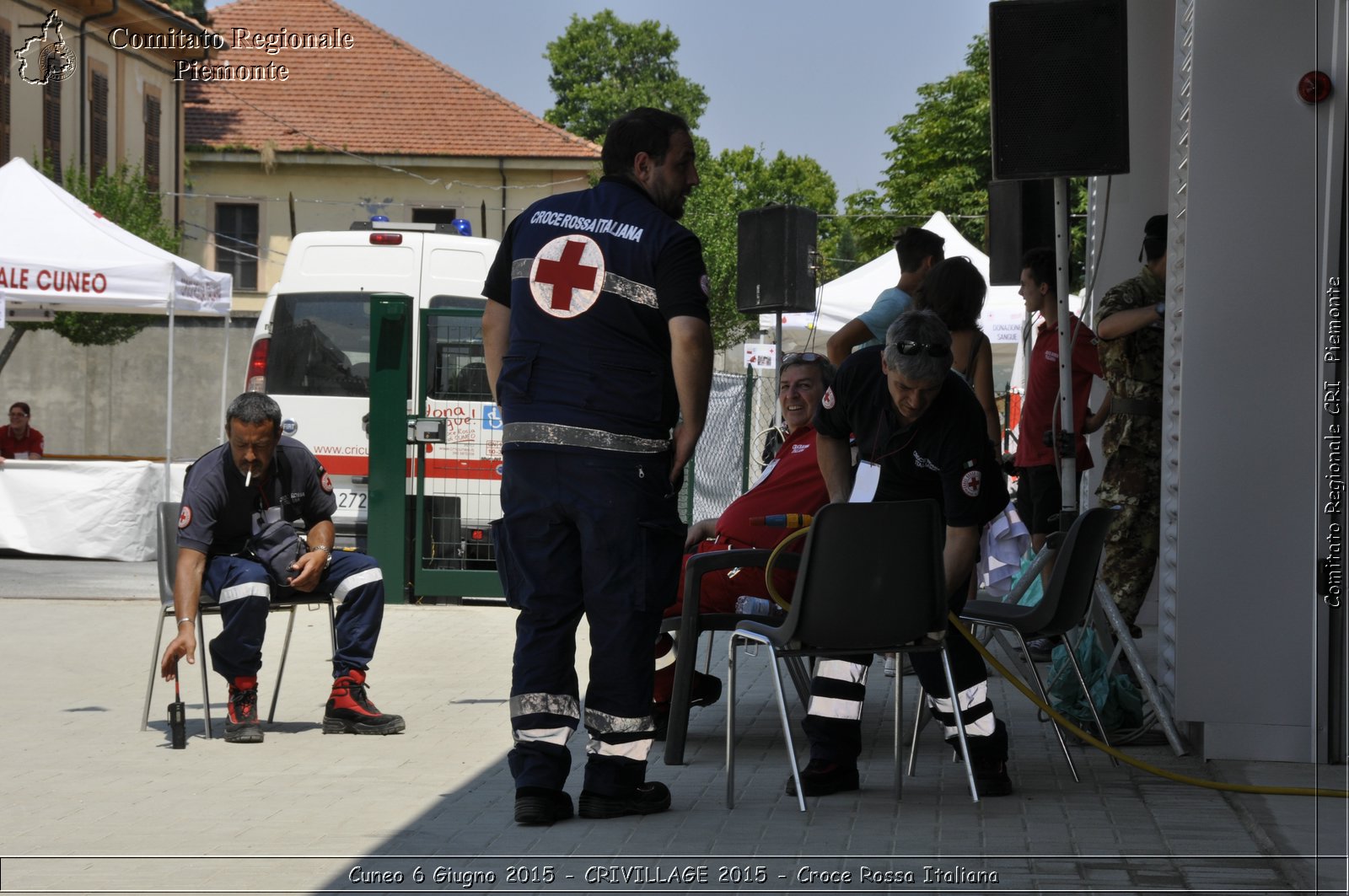 Cuneo 6 Giugno 2015 - CRIVILLAGE 2015 - Croce Rossa Italiana- Comitato Regionale del Piemonte