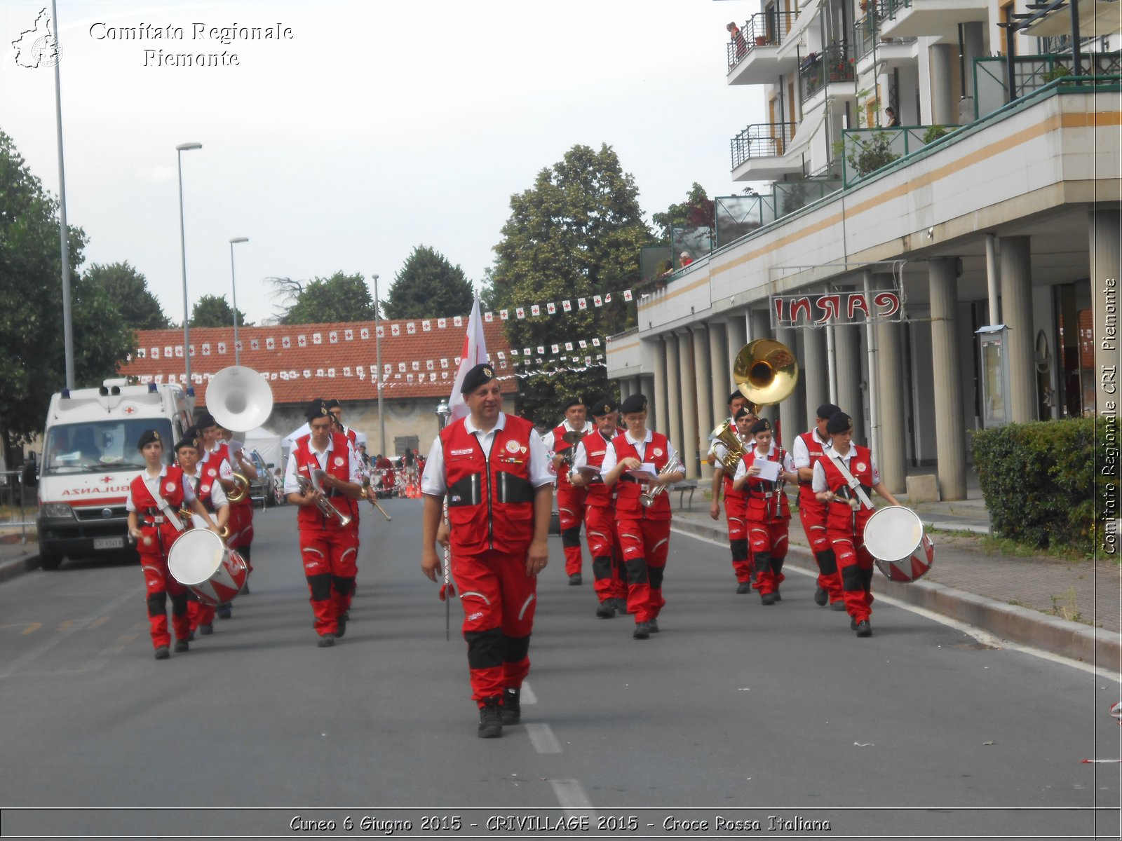 Cuneo 6 Giugno 2015 - CRIVILLAGE 2015 - Croce Rossa Italiana- Comitato Regionale del Piemonte