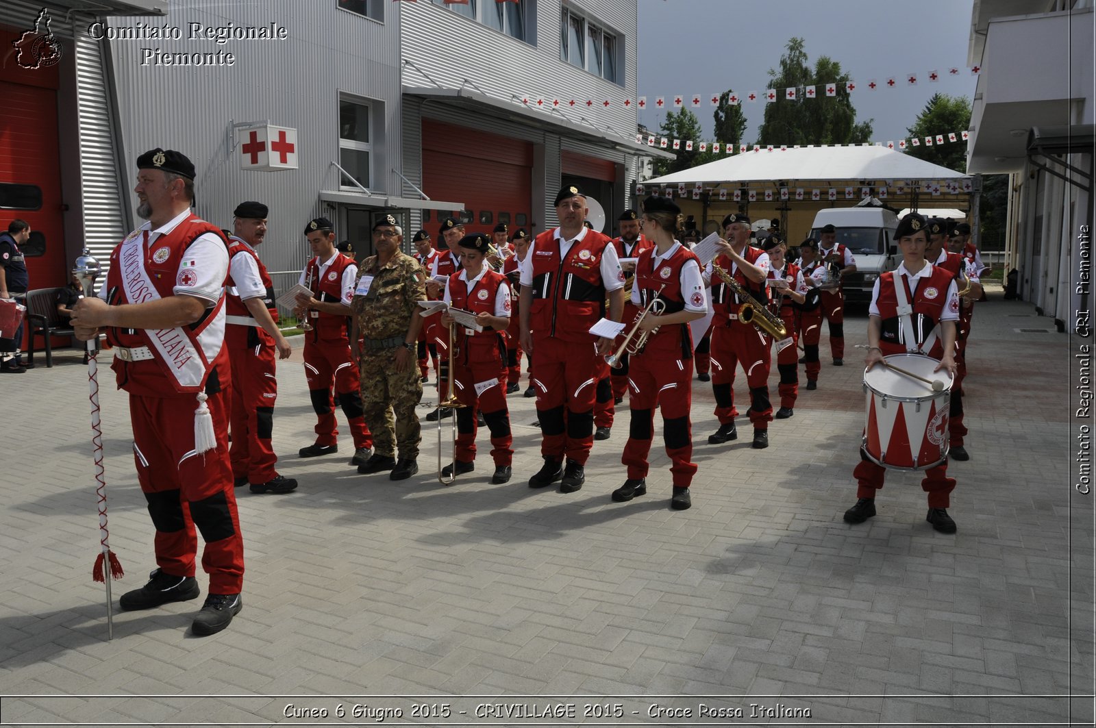 Cuneo 6 Giugno 2015 - CRIVILLAGE 2015 - Croce Rossa Italiana- Comitato Regionale del Piemonte