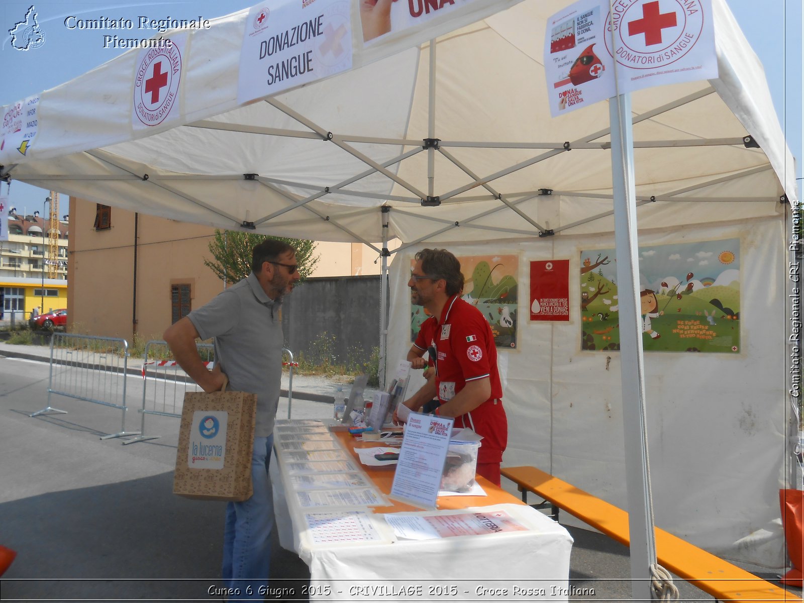 Cuneo 6 Giugno 2015 - CRIVILLAGE 2015 - Croce Rossa Italiana- Comitato Regionale del Piemonte