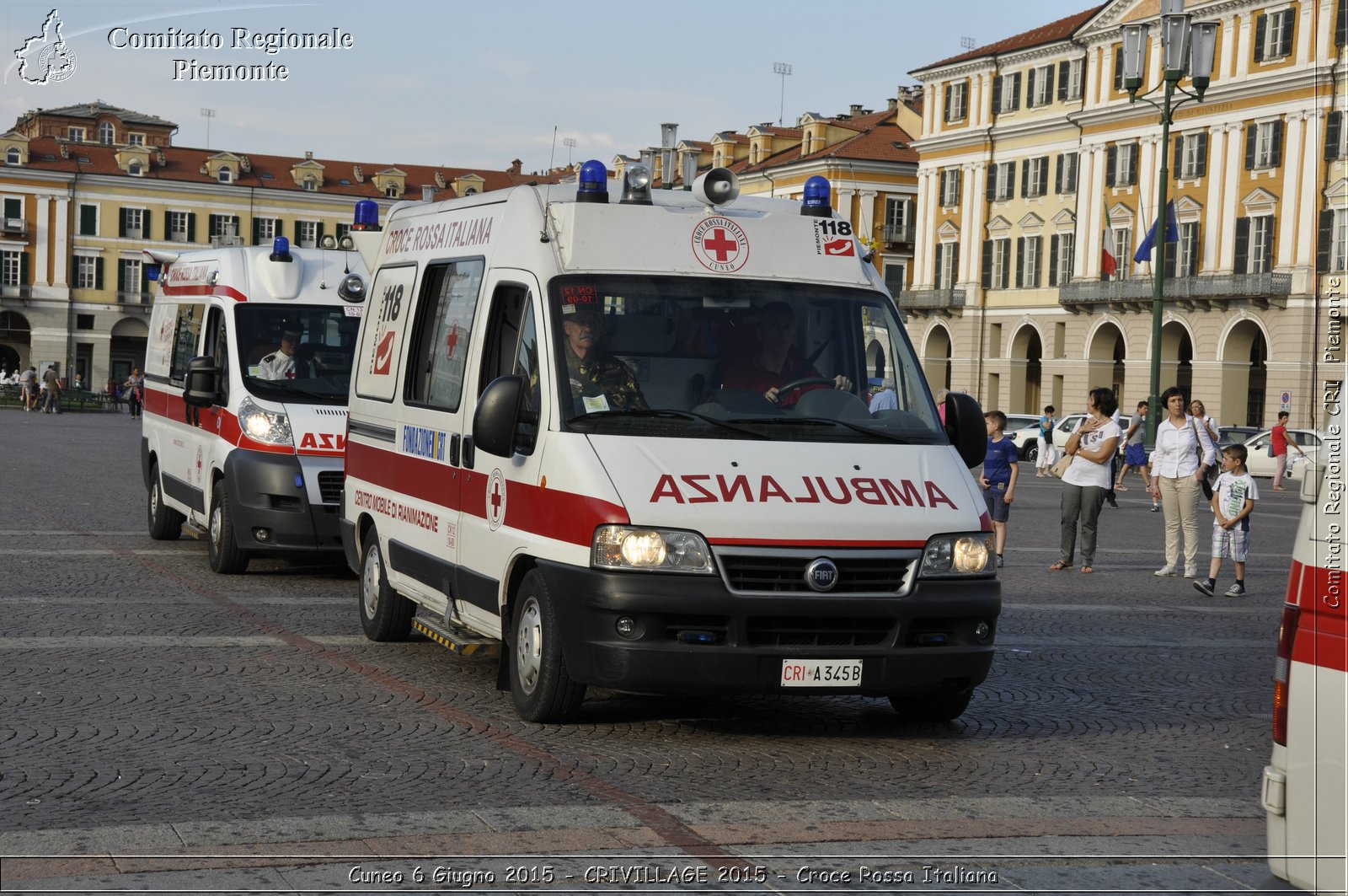 Cuneo 6 Giugno 2015 - CRIVILLAGE 2015 - Croce Rossa Italiana- Comitato Regionale del Piemonte