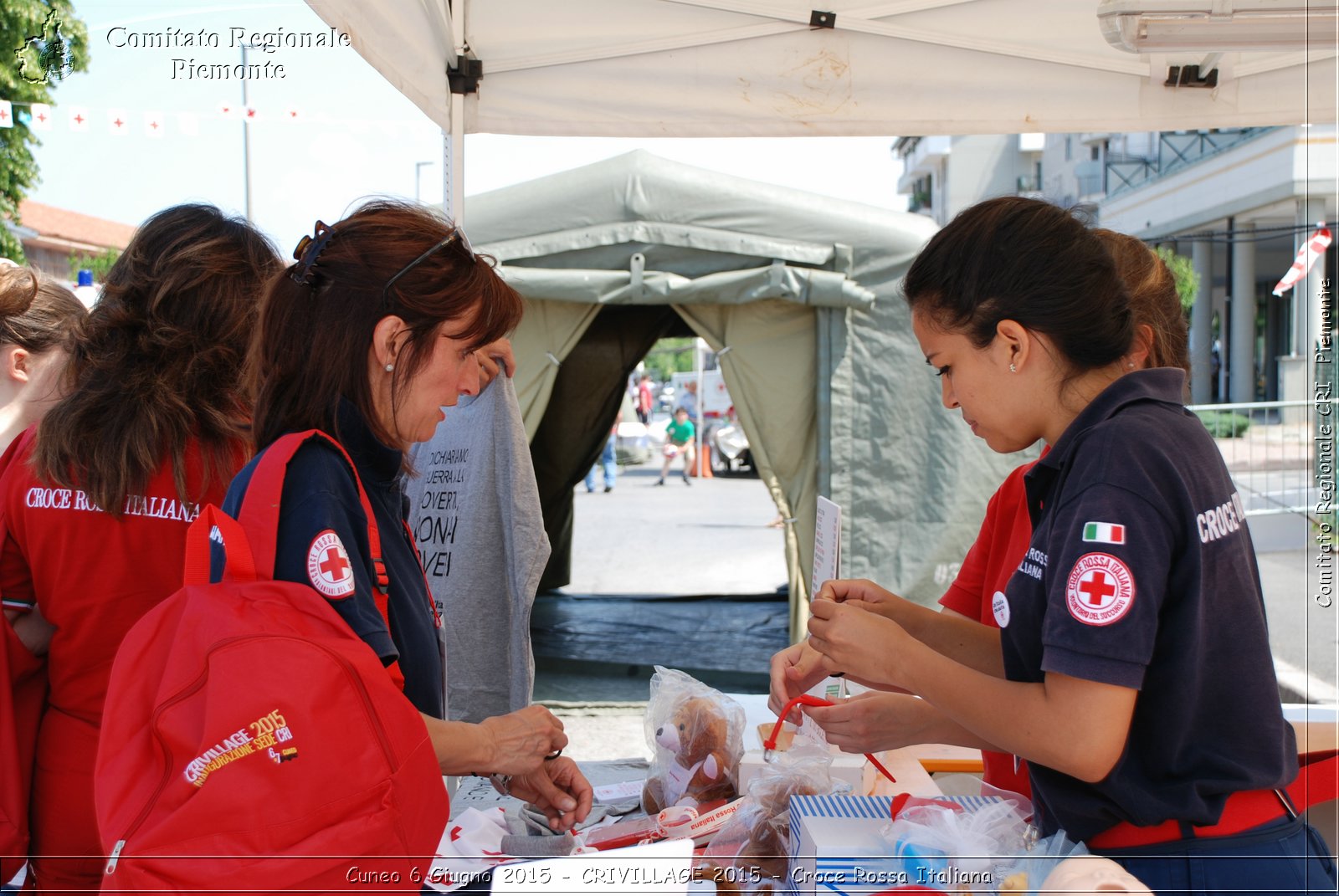 Cuneo 6 Giugno 2015 - CRIVILLAGE 2015 - Croce Rossa Italiana- Comitato Regionale del Piemonte