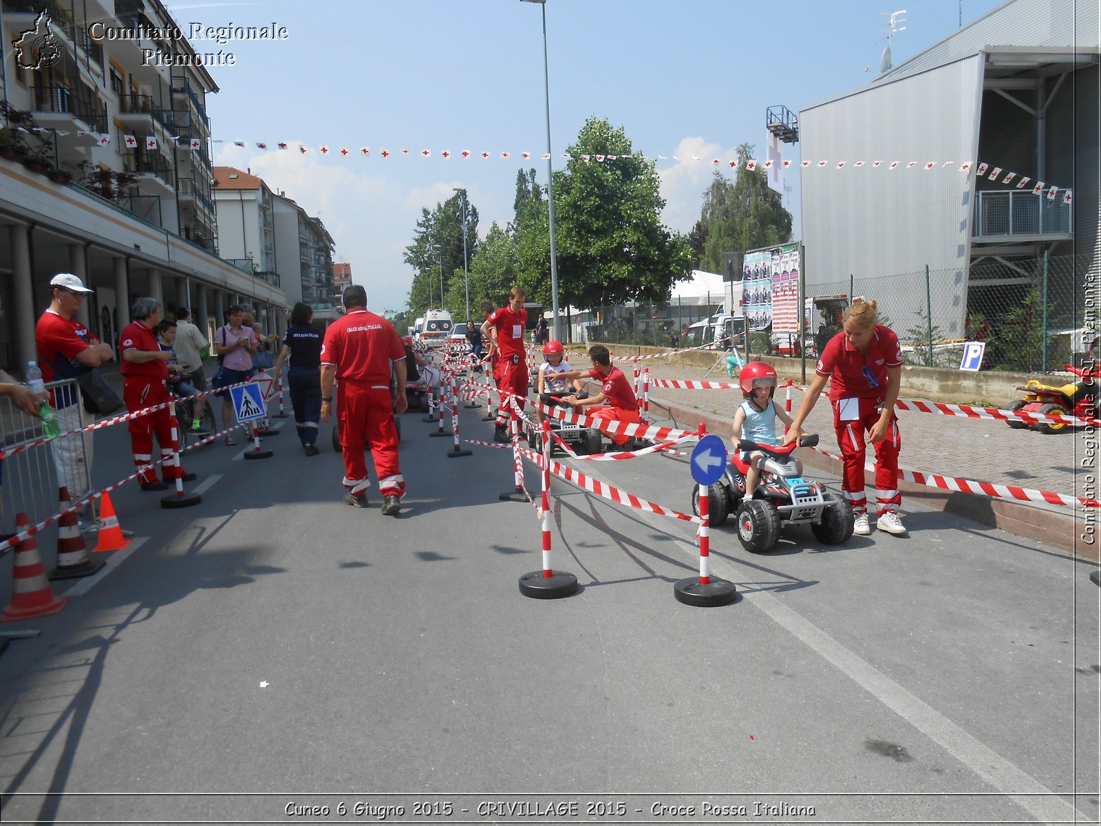 Cuneo 6 Giugno 2015 - CRIVILLAGE 2015 - Croce Rossa Italiana- Comitato Regionale del Piemonte