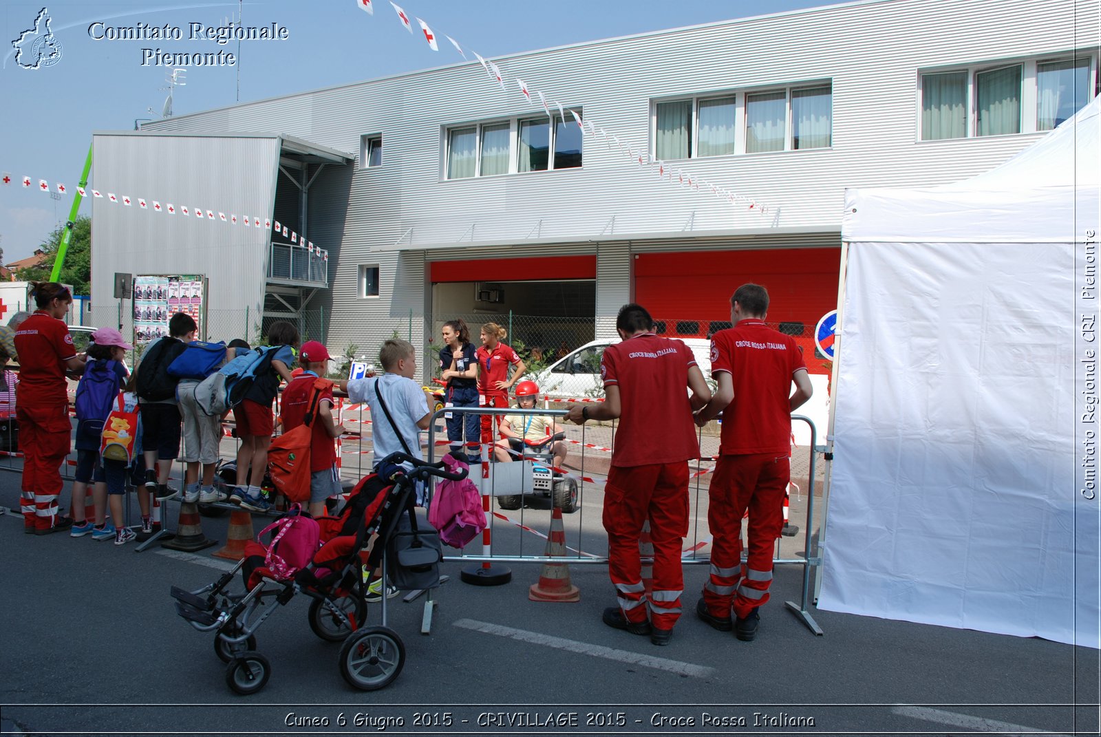 Cuneo 6 Giugno 2015 - CRIVILLAGE 2015 - Croce Rossa Italiana- Comitato Regionale del Piemonte