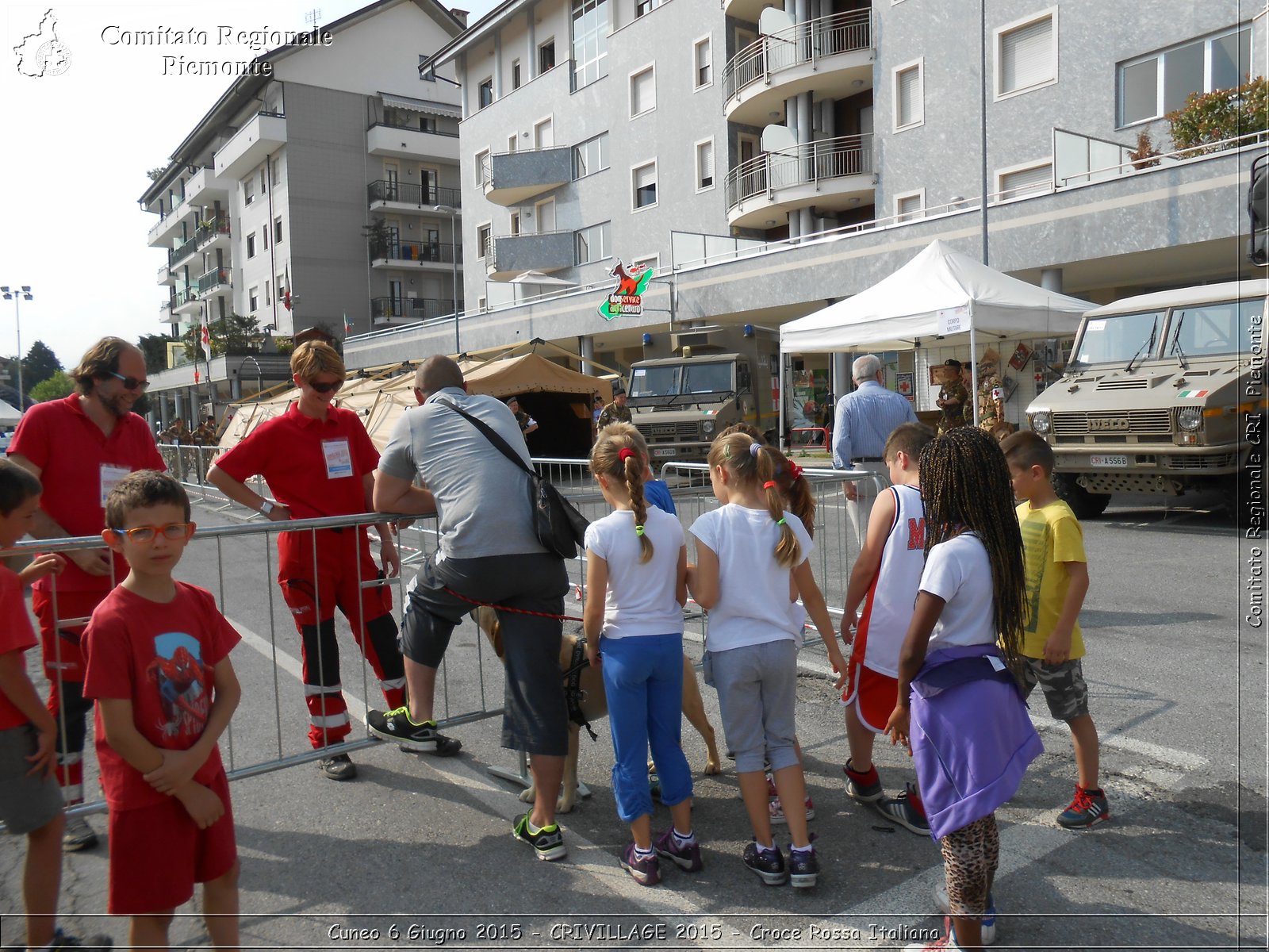 Cuneo 6 Giugno 2015 - CRIVILLAGE 2015 - Croce Rossa Italiana- Comitato Regionale del Piemonte