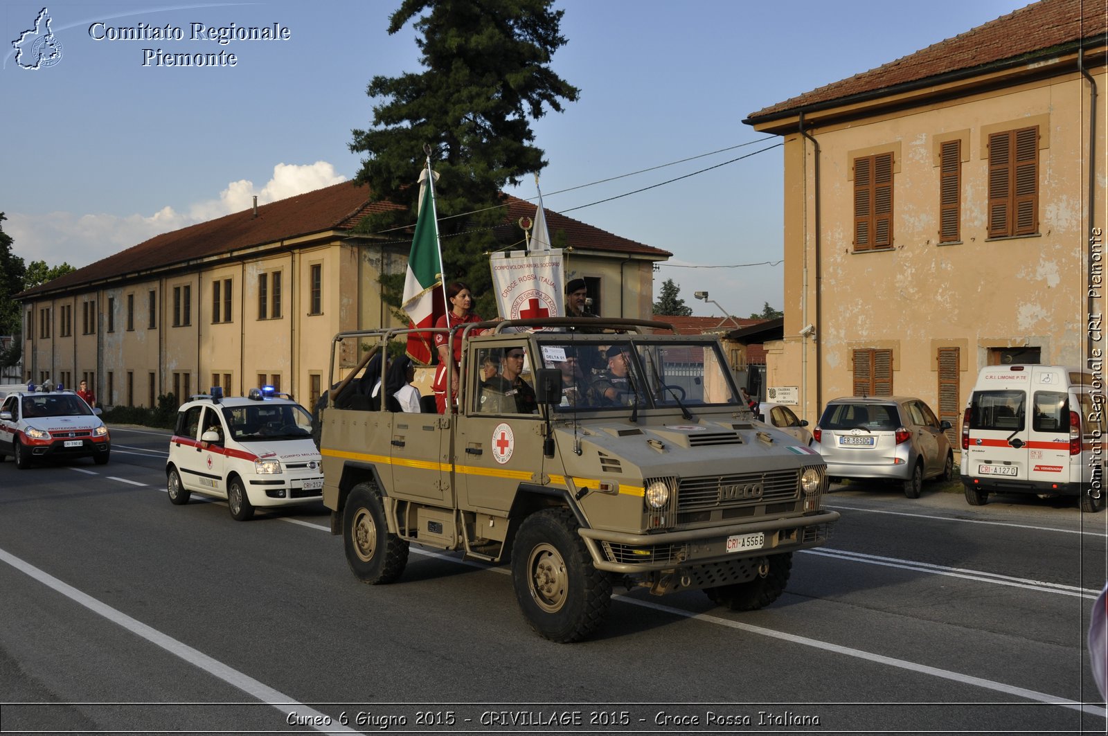 Cuneo 6 Giugno 2015 - CRIVILLAGE 2015 - Croce Rossa Italiana- Comitato Regionale del Piemonte