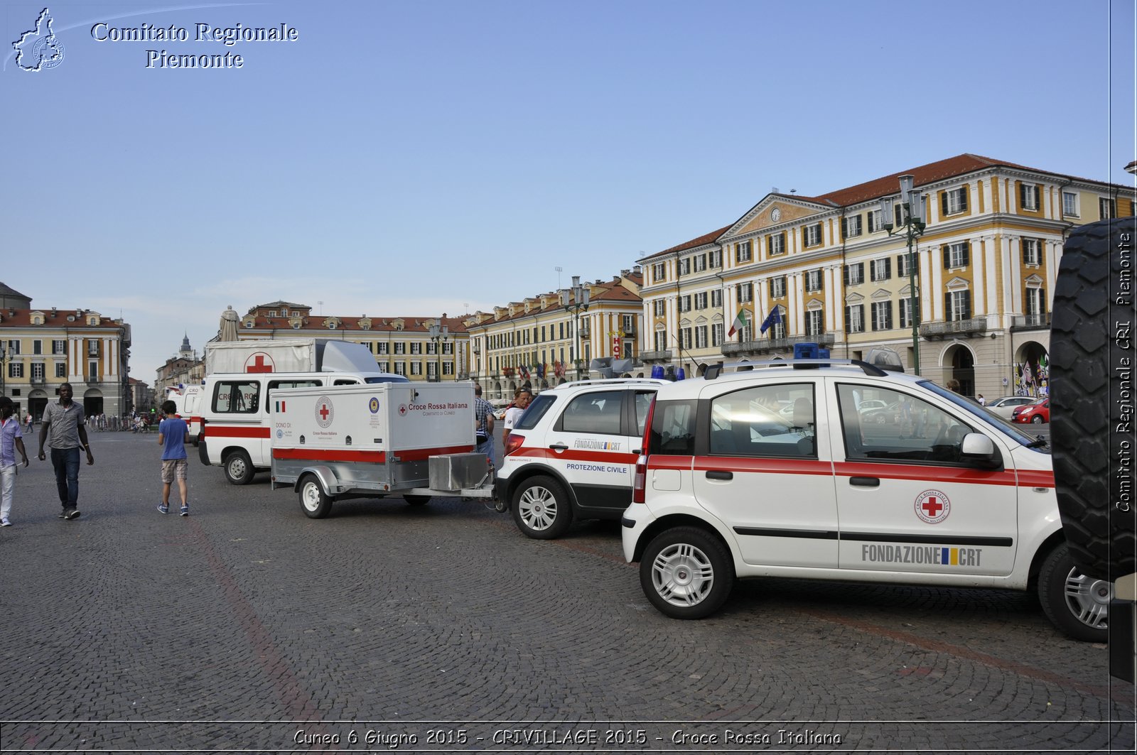 Cuneo 6 Giugno 2015 - CRIVILLAGE 2015 - Croce Rossa Italiana- Comitato Regionale del Piemonte