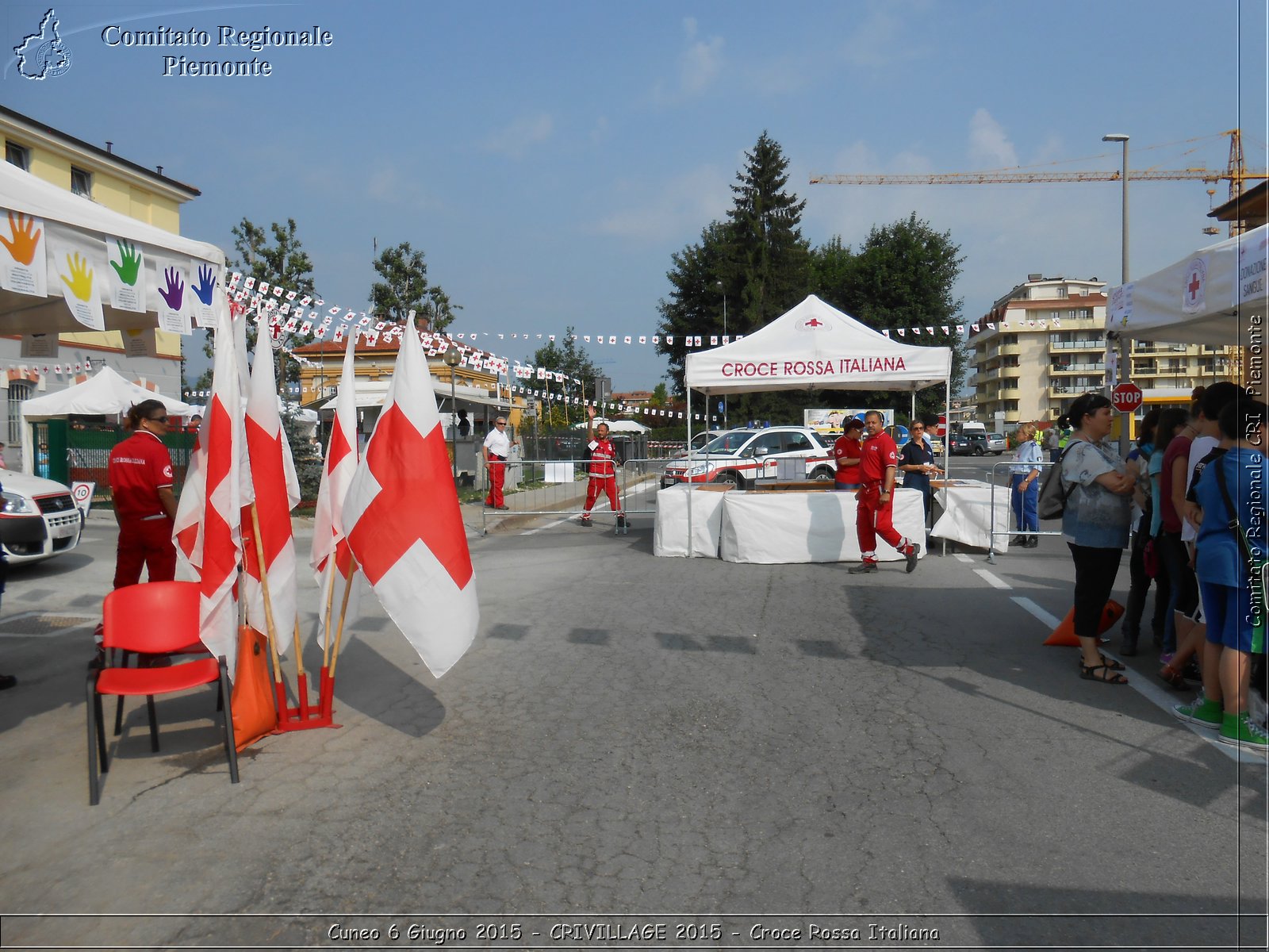 Cuneo 6 Giugno 2015 - CRIVILLAGE 2015 - Croce Rossa Italiana- Comitato Regionale del Piemonte