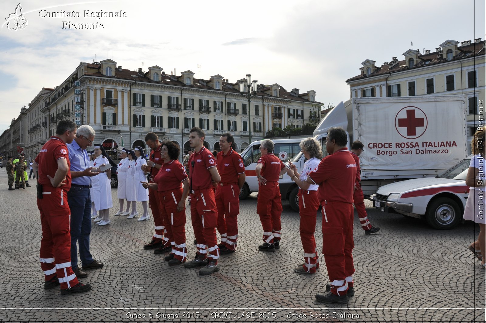 Cuneo 6 Giugno 2015 - CRIVILLAGE 2015 - Croce Rossa Italiana- Comitato Regionale del Piemonte