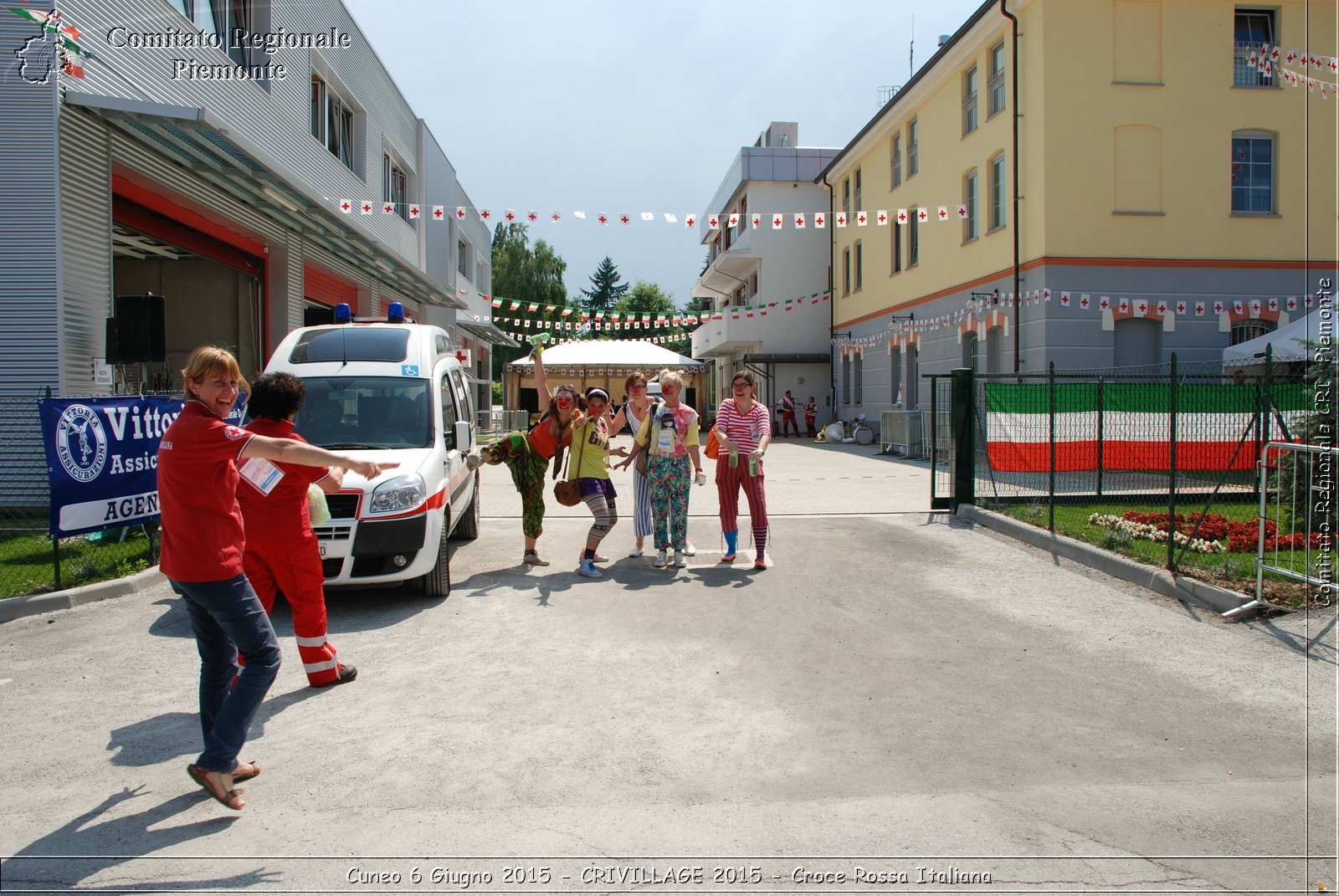 Cuneo 6 Giugno 2015 - CRIVILLAGE 2015 - Croce Rossa Italiana- Comitato Regionale del Piemonte