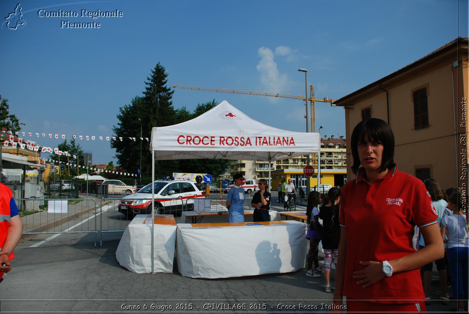 Cuneo 6 Giugno 2015 - CRIVILLAGE 2015 - Croce Rossa Italiana- Comitato Regionale del Piemonte