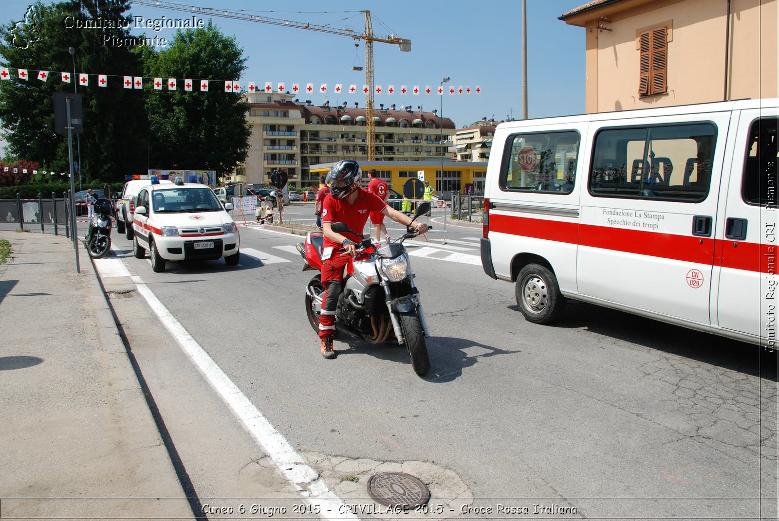 Cuneo 6 Giugno 2015 - CRIVILLAGE 2015 - Croce Rossa Italiana- Comitato Regionale del Piemonte