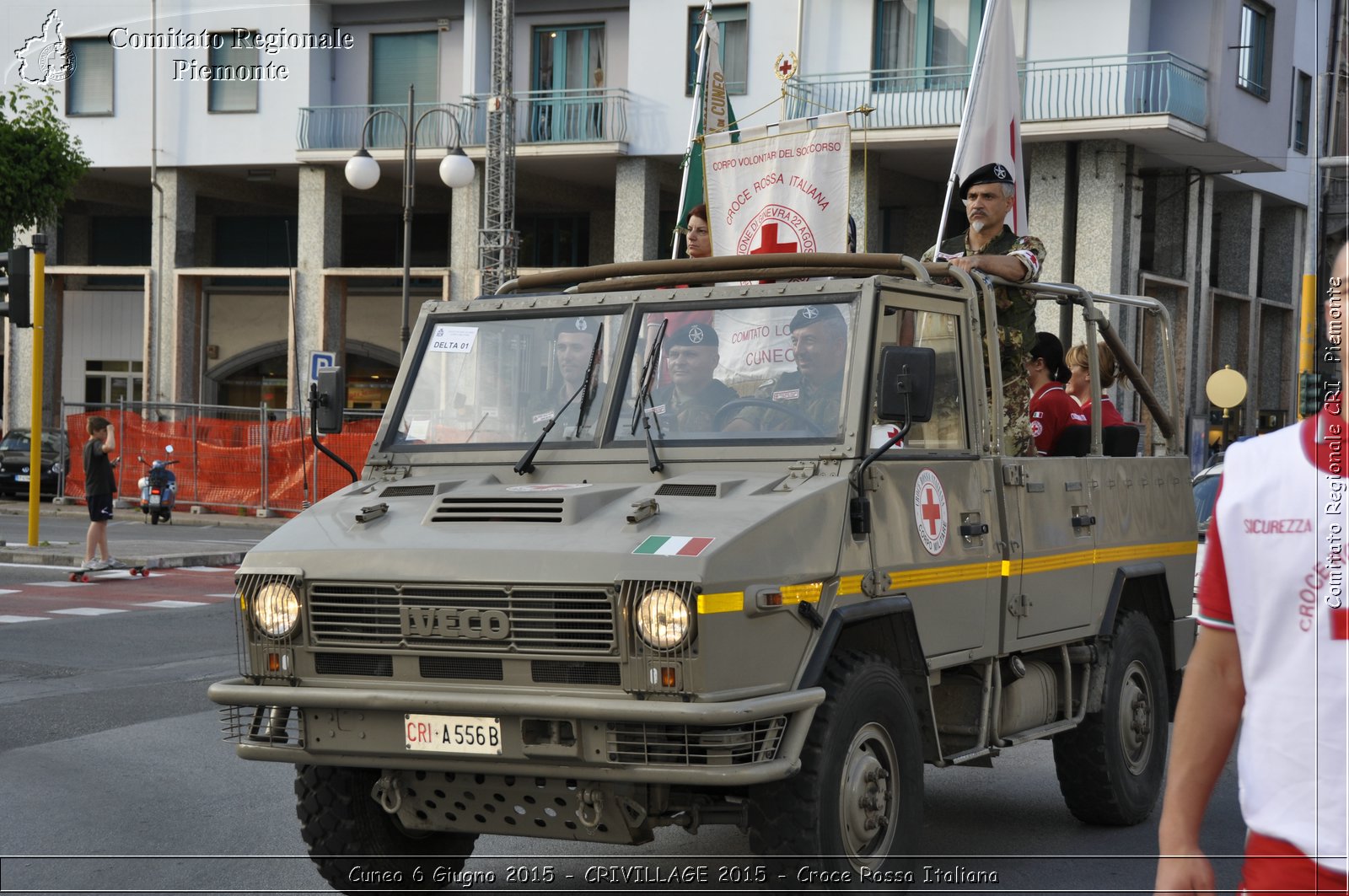 Cuneo 6 Giugno 2015 - CRIVILLAGE 2015 - Croce Rossa Italiana- Comitato Regionale del Piemonte