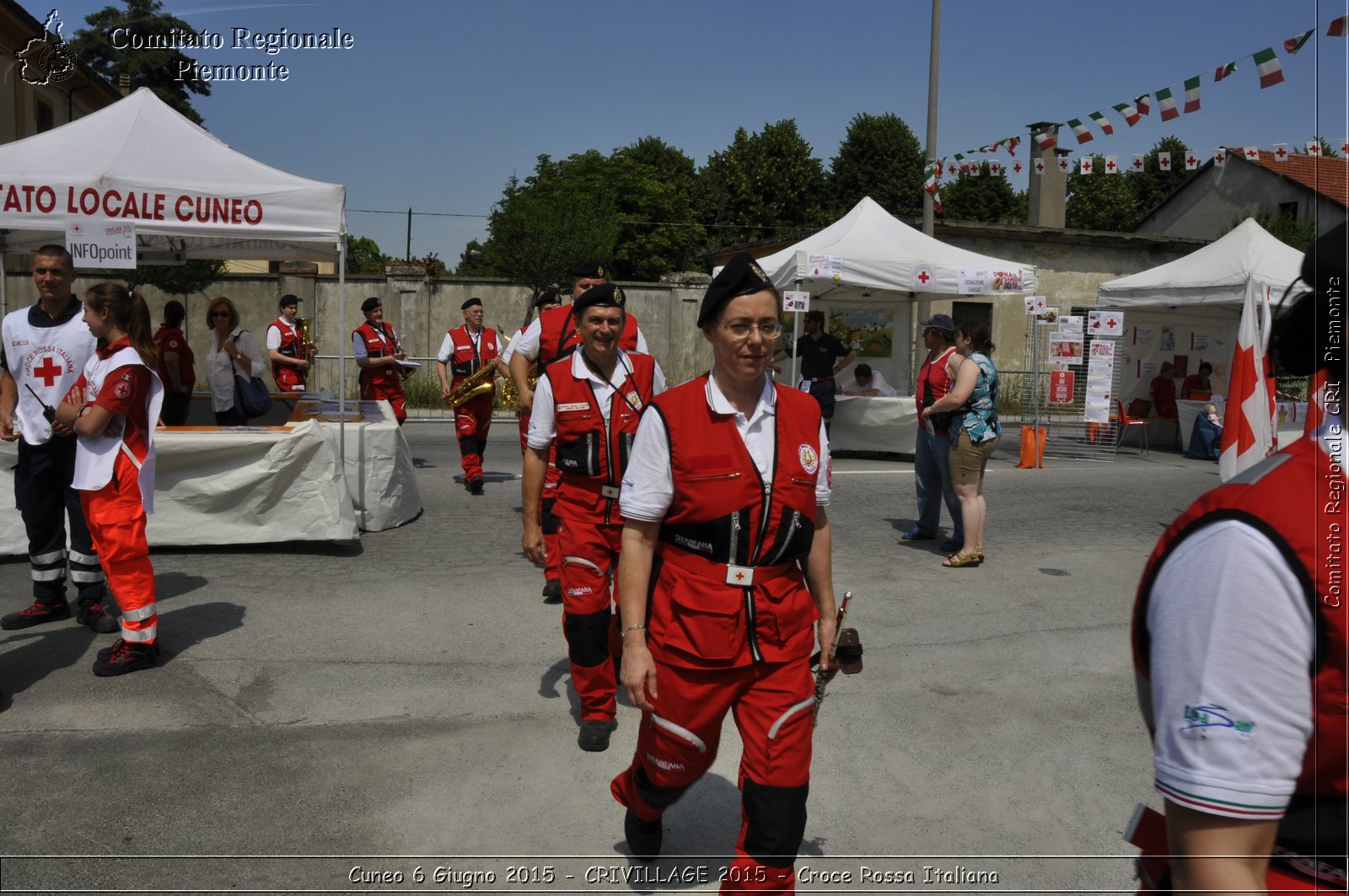 Cuneo 6 Giugno 2015 - CRIVILLAGE 2015 - Croce Rossa Italiana- Comitato Regionale del Piemonte