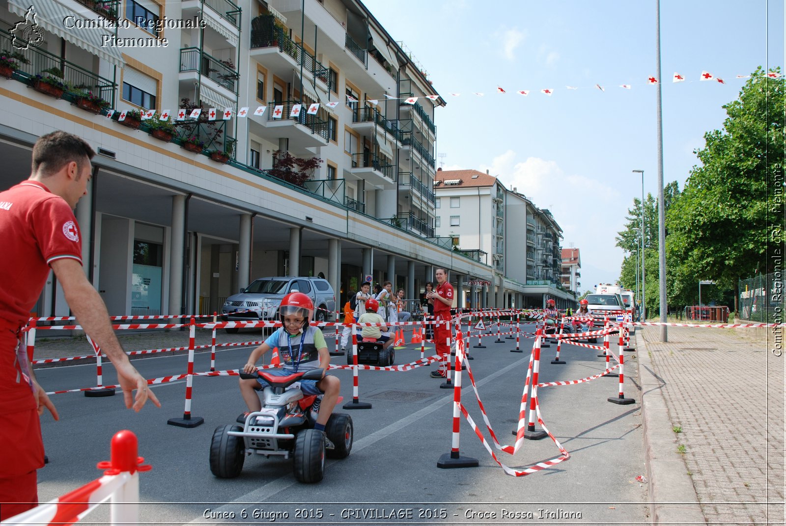 Cuneo 6 Giugno 2015 - CRIVILLAGE 2015 - Croce Rossa Italiana- Comitato Regionale del Piemonte