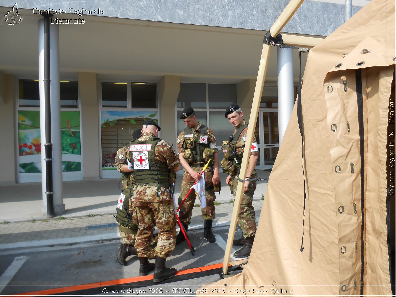 Cuneo 6 Giugno 2015 - CRIVILLAGE 2015 - Croce Rossa Italiana- Comitato Regionale del Piemonte