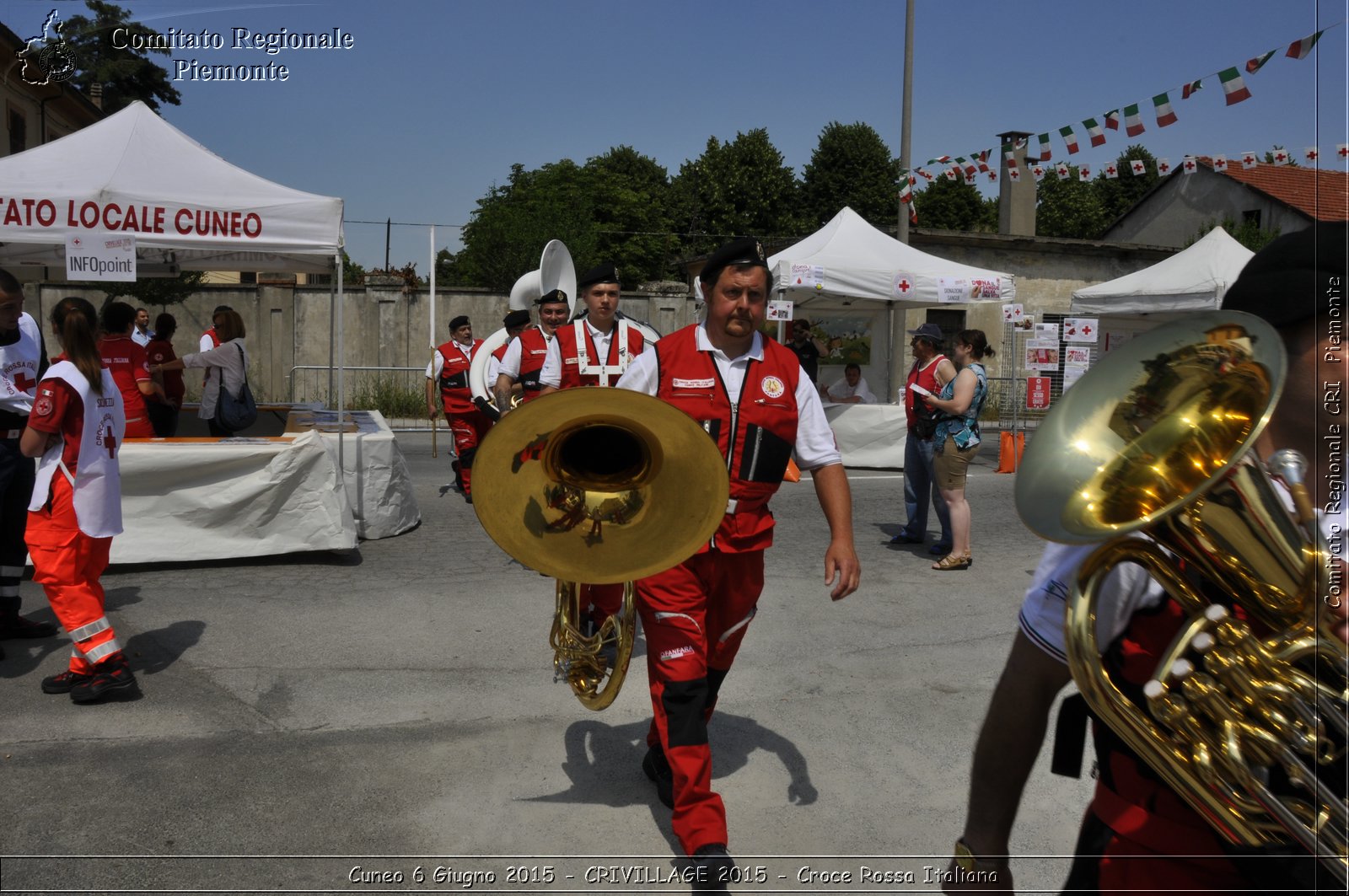 Cuneo 6 Giugno 2015 - CRIVILLAGE 2015 - Croce Rossa Italiana- Comitato Regionale del Piemonte