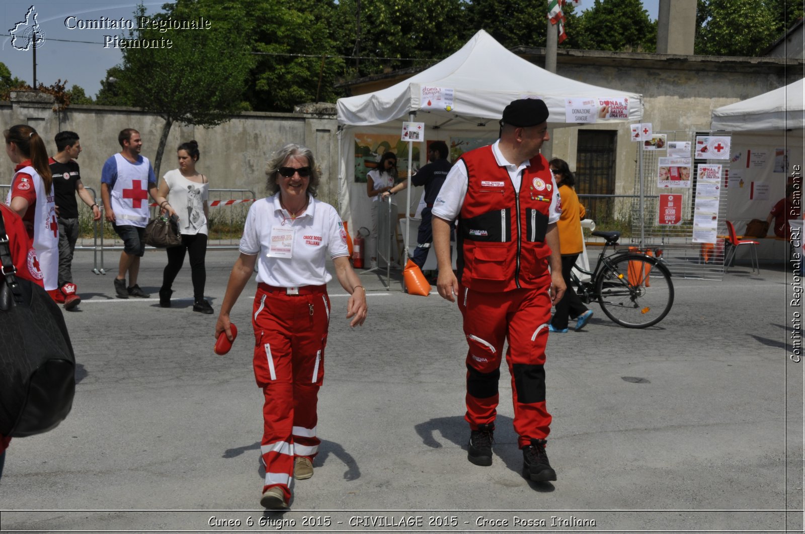 Cuneo 6 Giugno 2015 - CRIVILLAGE 2015 - Croce Rossa Italiana- Comitato Regionale del Piemonte