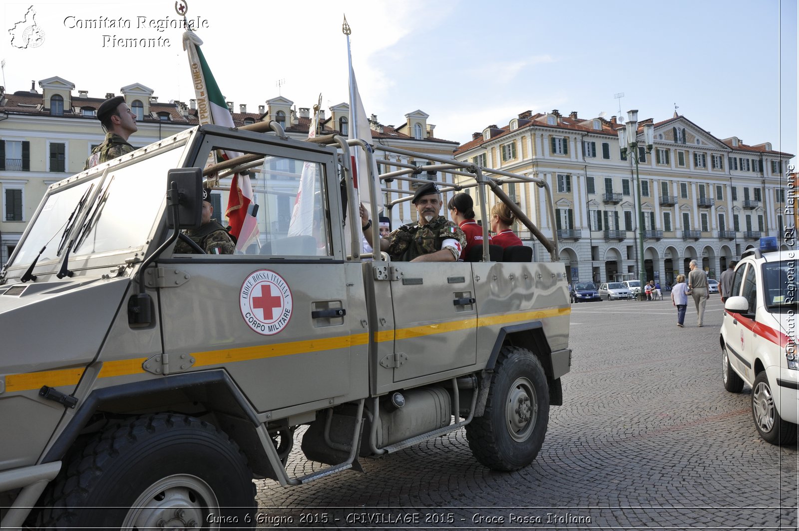 Cuneo 6 Giugno 2015 - CRIVILLAGE 2015 - Croce Rossa Italiana- Comitato Regionale del Piemonte