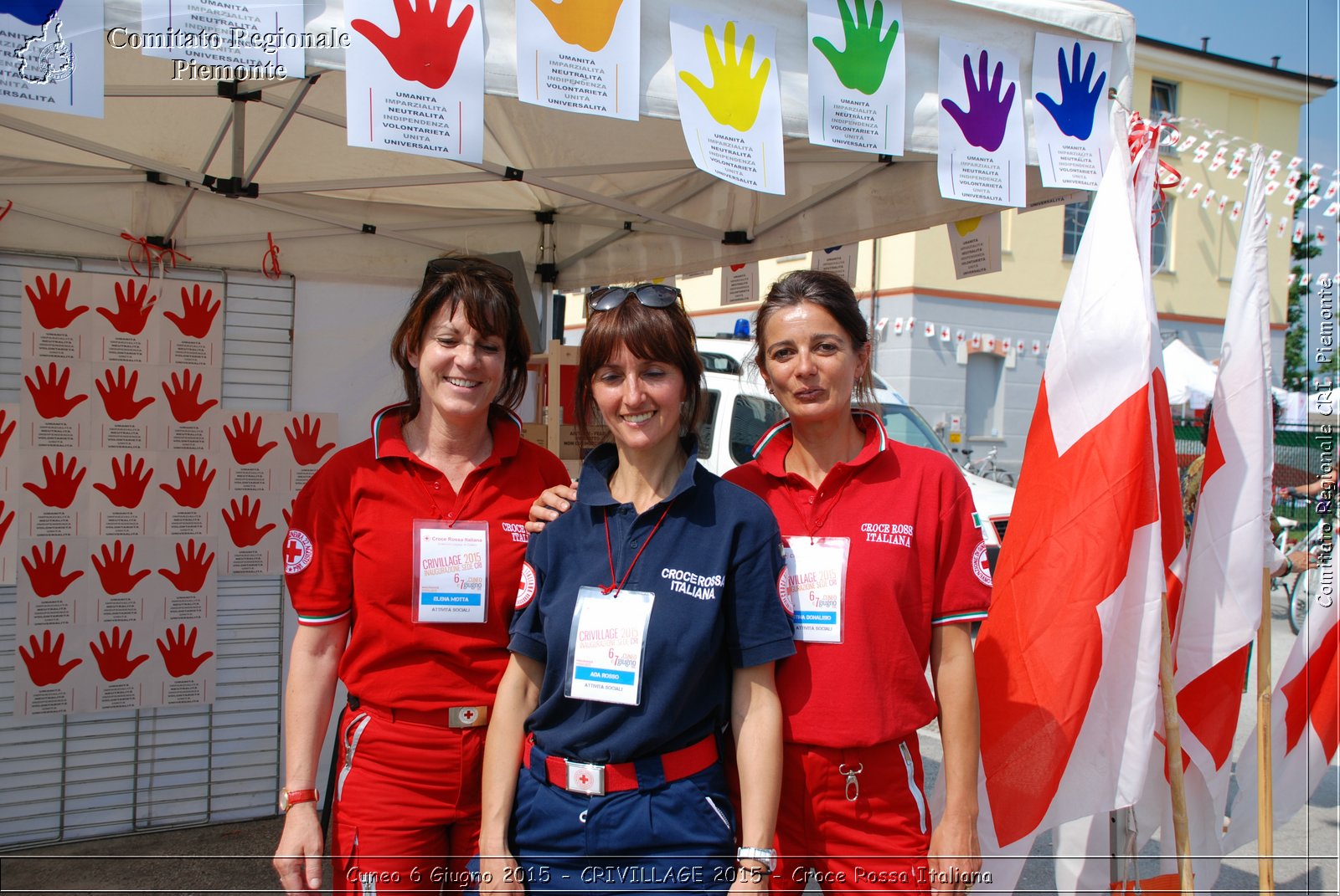 Cuneo 6 Giugno 2015 - CRIVILLAGE 2015 - Croce Rossa Italiana- Comitato Regionale del Piemonte