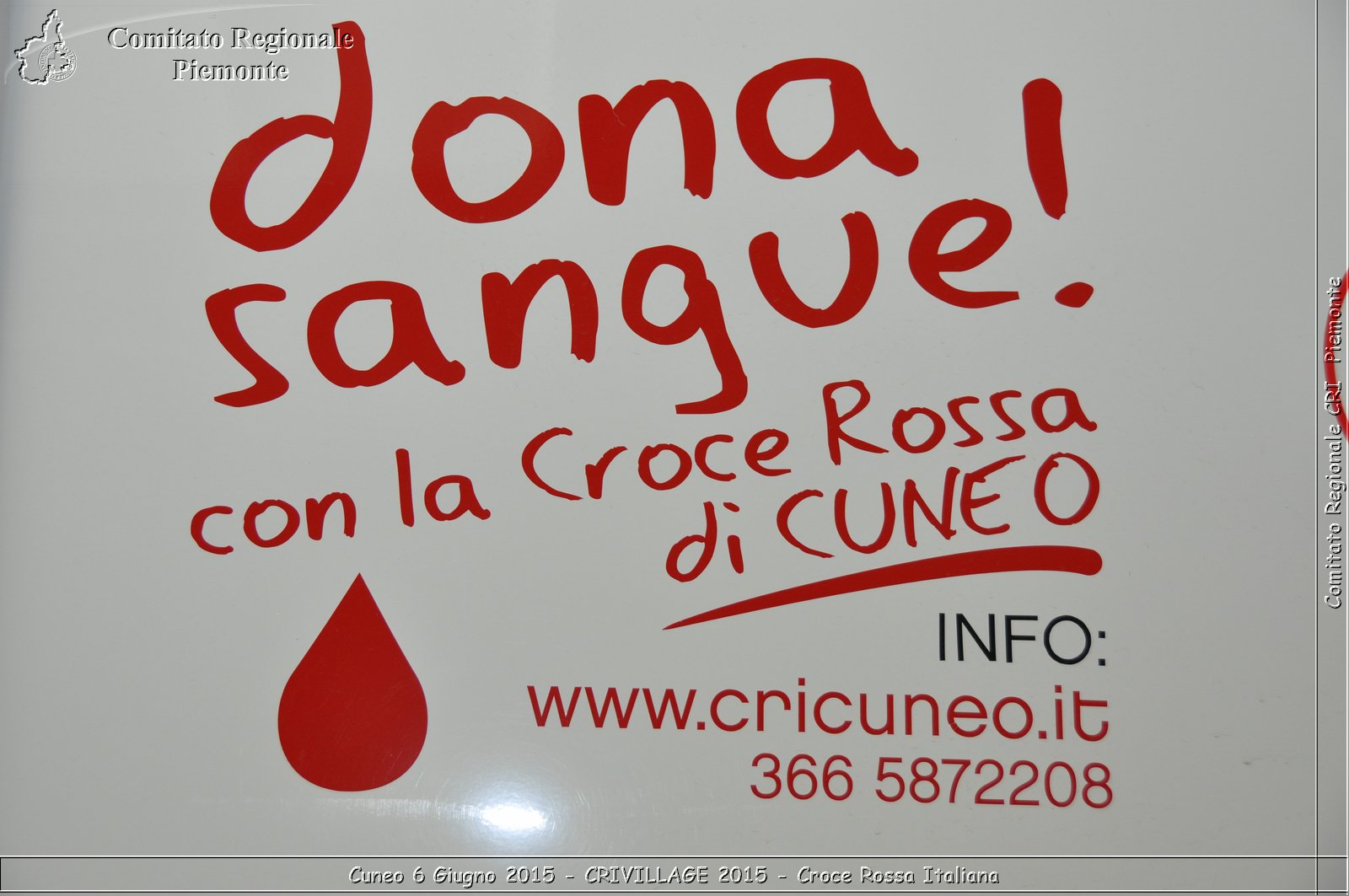 Cuneo 6 Giugno 2015 - CRIVILLAGE 2015 - Croce Rossa Italiana- Comitato Regionale del Piemonte