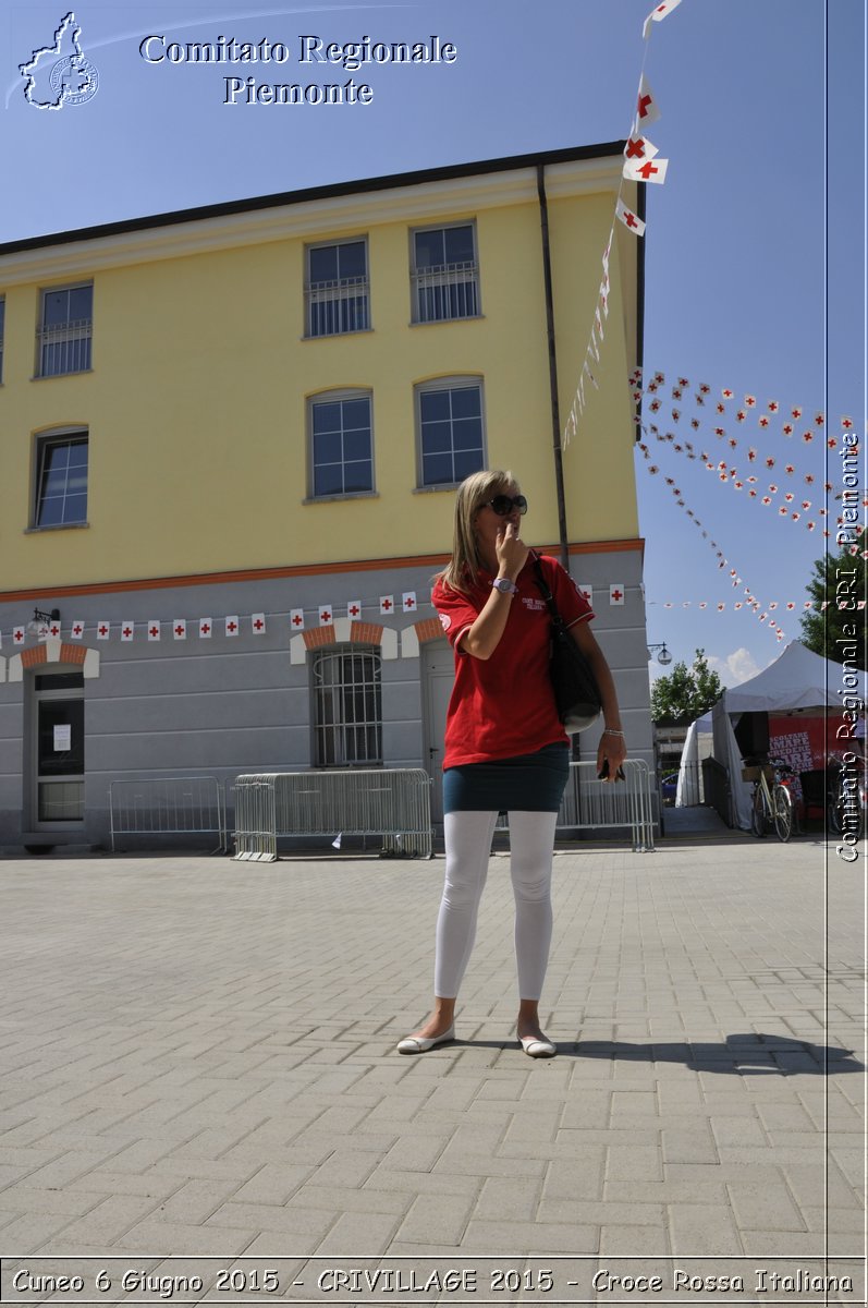 Cuneo 6 Giugno 2015 - CRIVILLAGE 2015 - Croce Rossa Italiana- Comitato Regionale del Piemonte