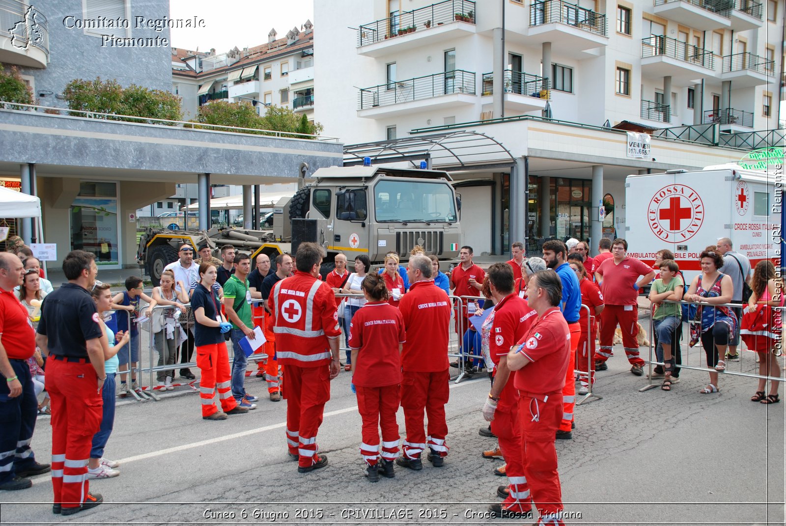 Cuneo 6 Giugno 2015 - CRIVILLAGE 2015 - Croce Rossa Italiana- Comitato Regionale del Piemonte