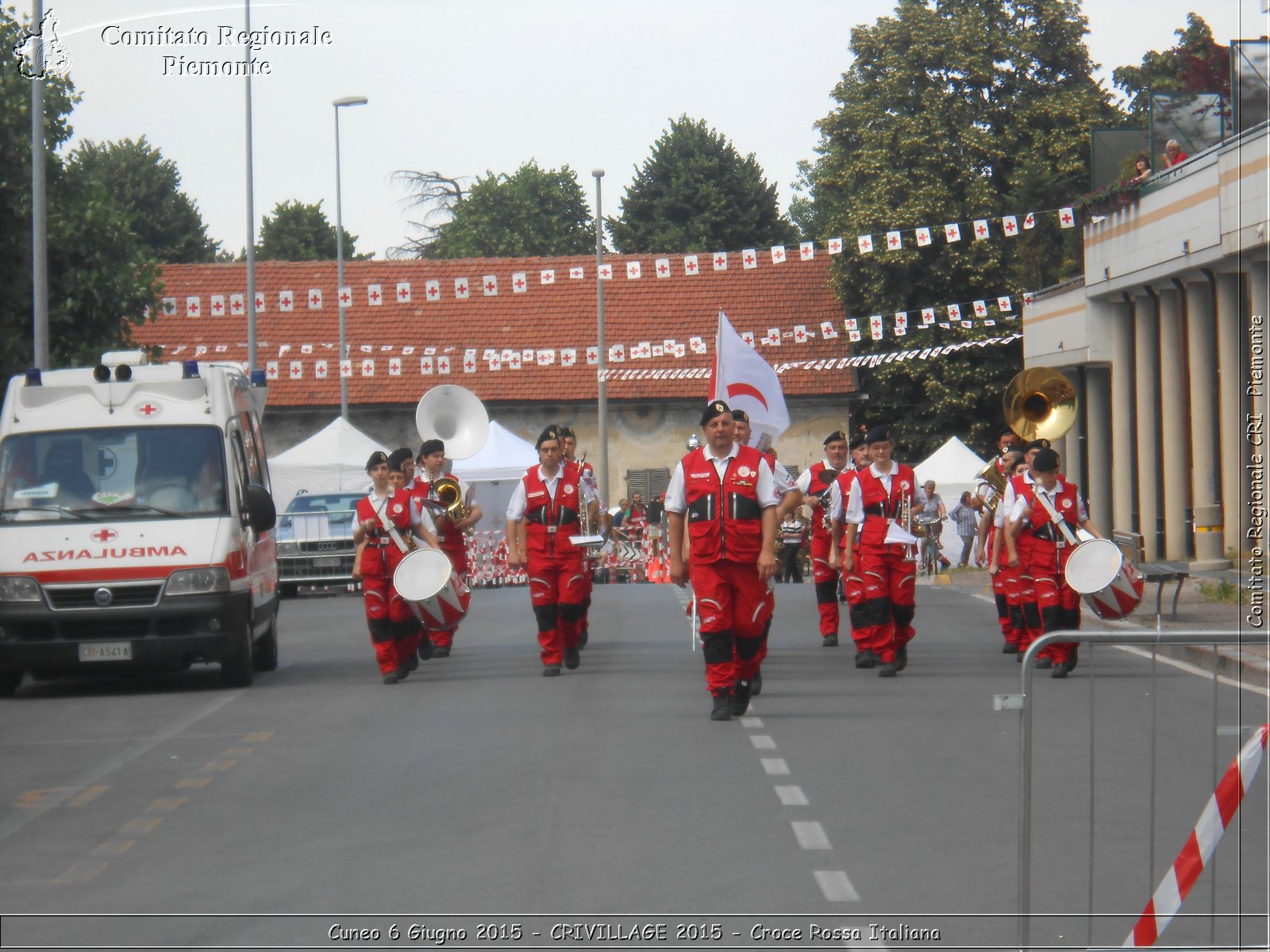 Cuneo 6 Giugno 2015 - CRIVILLAGE 2015 - Croce Rossa Italiana- Comitato Regionale del Piemonte