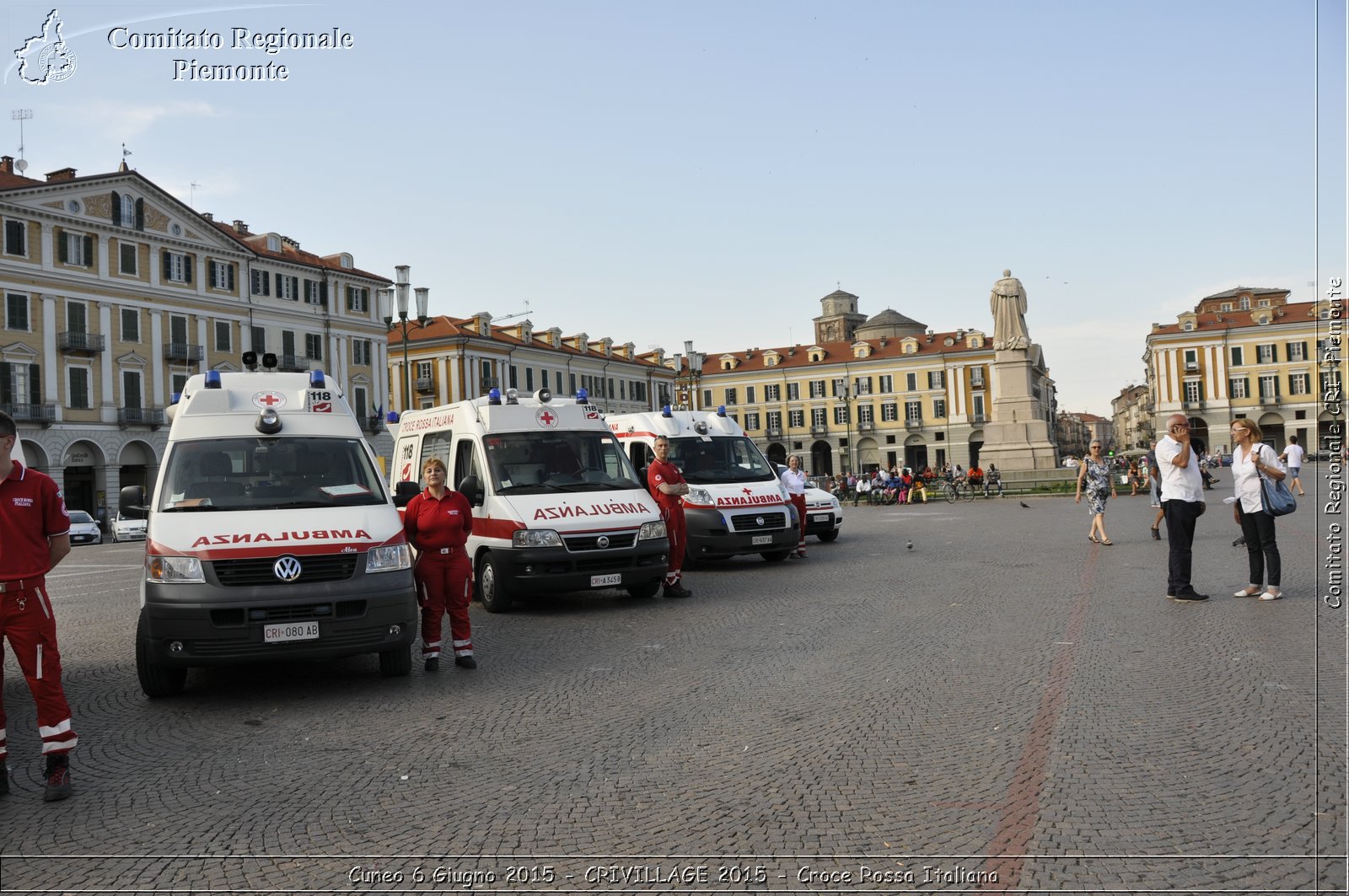 Cuneo 6 Giugno 2015 - CRIVILLAGE 2015 - Croce Rossa Italiana- Comitato Regionale del Piemonte