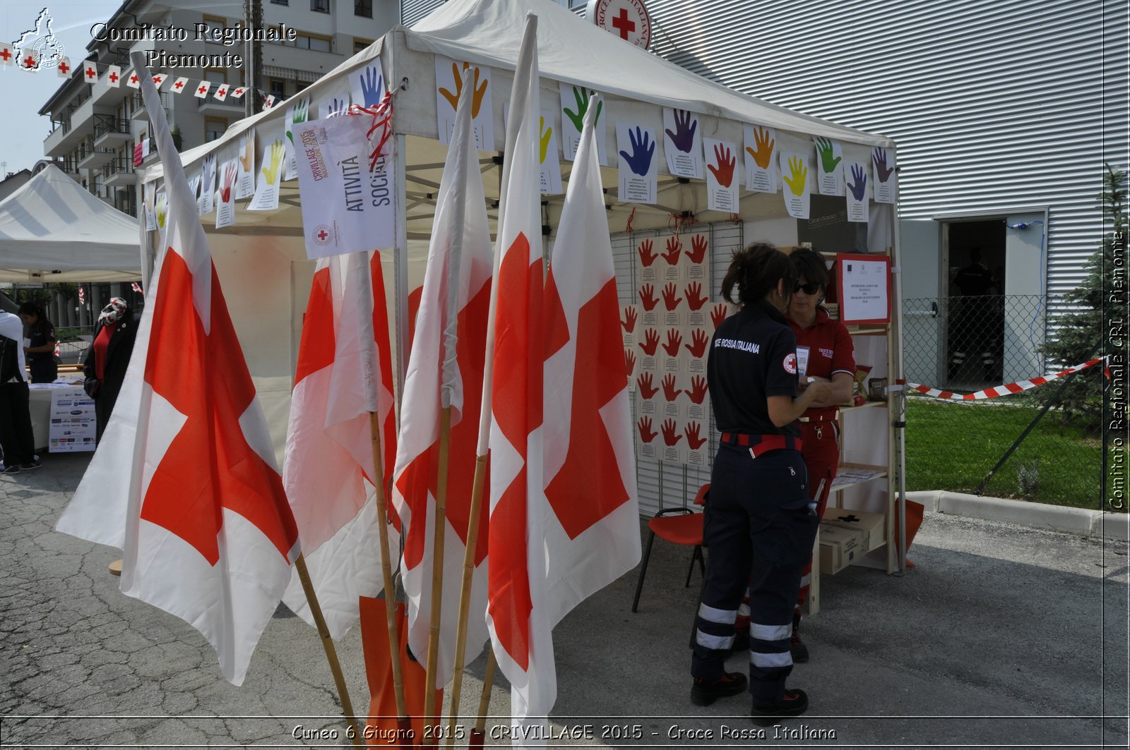 Cuneo 6 Giugno 2015 - CRIVILLAGE 2015 - Croce Rossa Italiana- Comitato Regionale del Piemonte