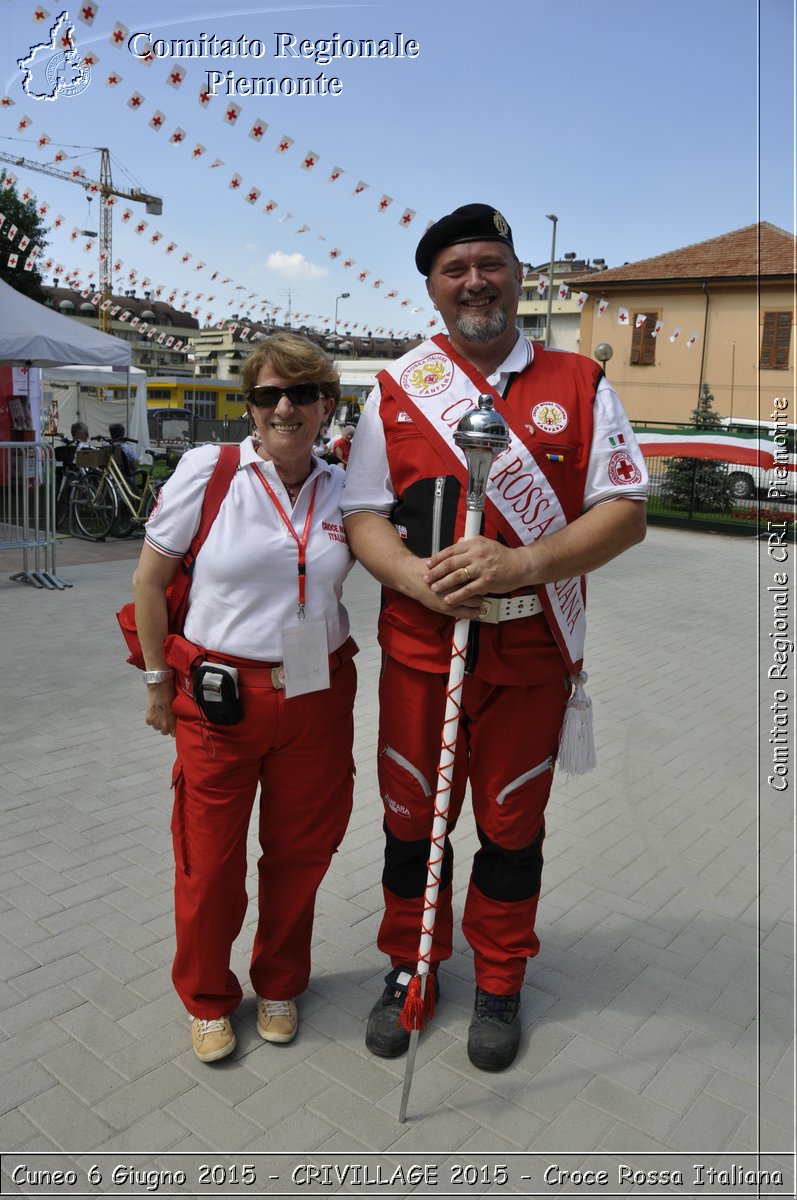 Cuneo 6 Giugno 2015 - CRIVILLAGE 2015 - Croce Rossa Italiana- Comitato Regionale del Piemonte