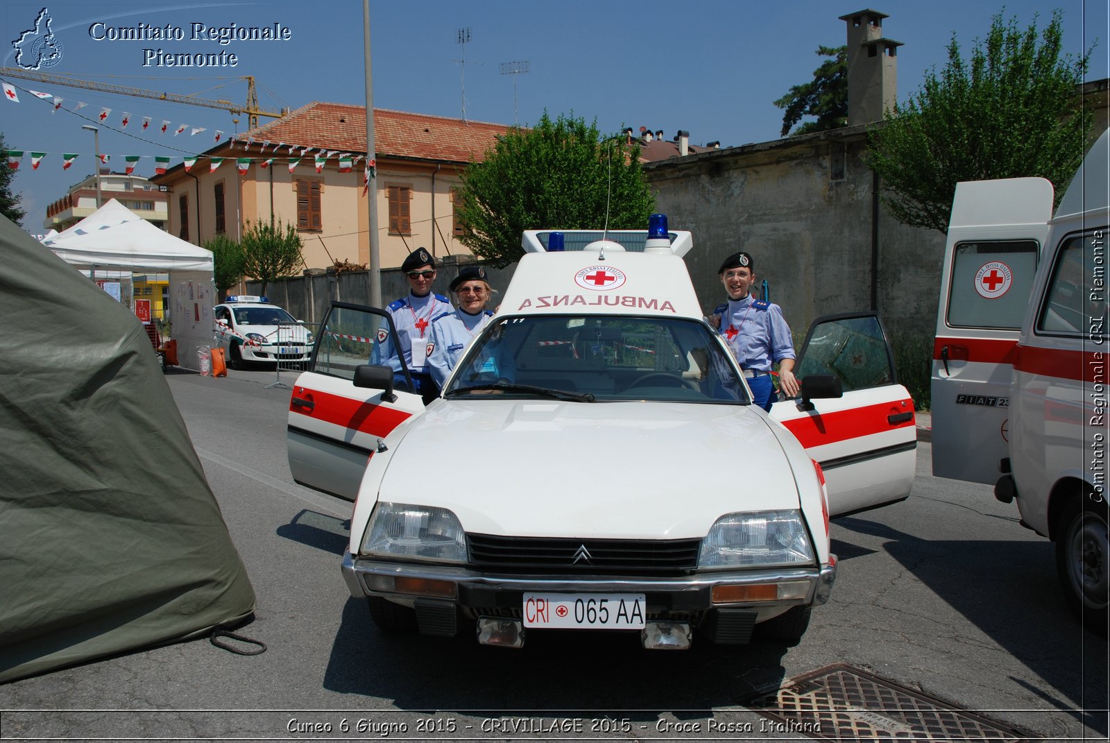 Cuneo 6 Giugno 2015 - CRIVILLAGE 2015 - Croce Rossa Italiana- Comitato Regionale del Piemonte