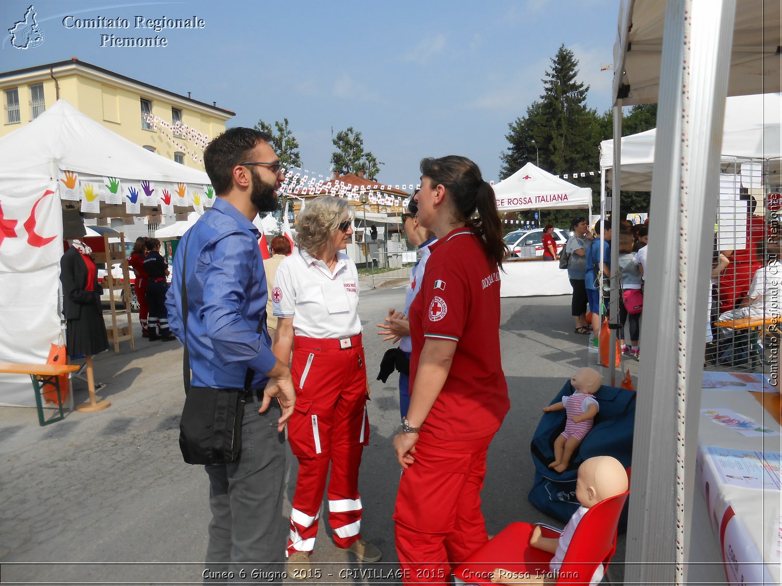 Cuneo 6 Giugno 2015 - CRIVILLAGE 2015 - Croce Rossa Italiana- Comitato Regionale del Piemonte