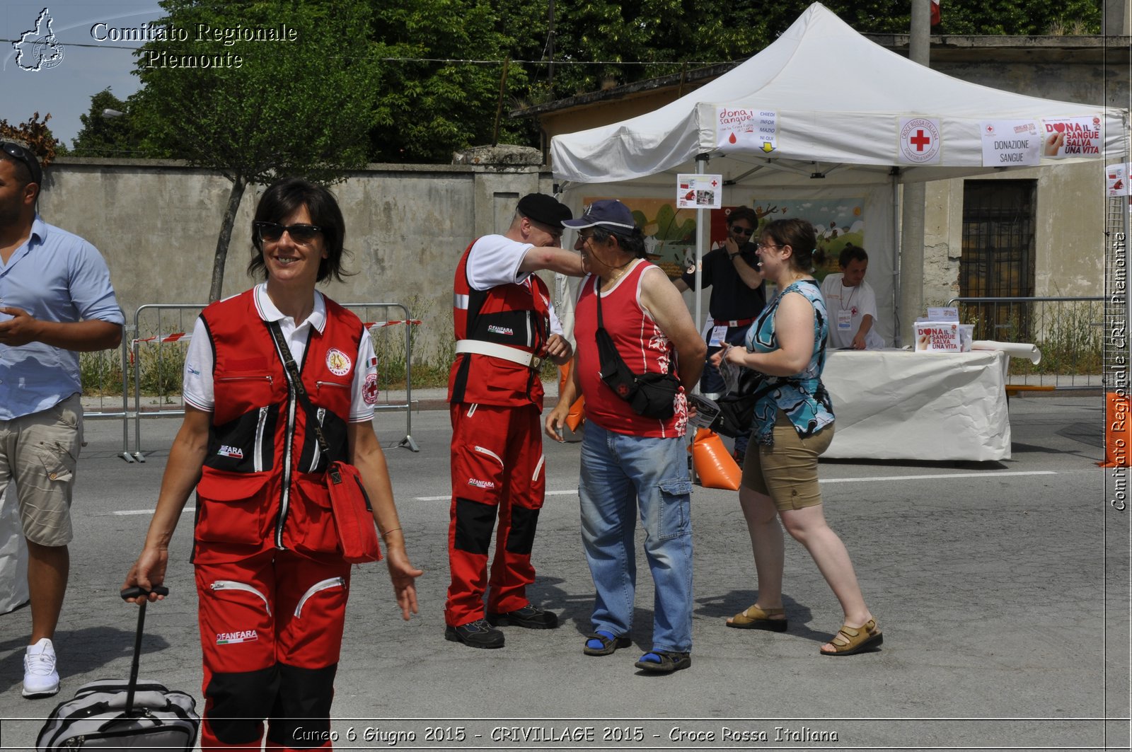 Cuneo 6 Giugno 2015 - CRIVILLAGE 2015 - Croce Rossa Italiana- Comitato Regionale del Piemonte