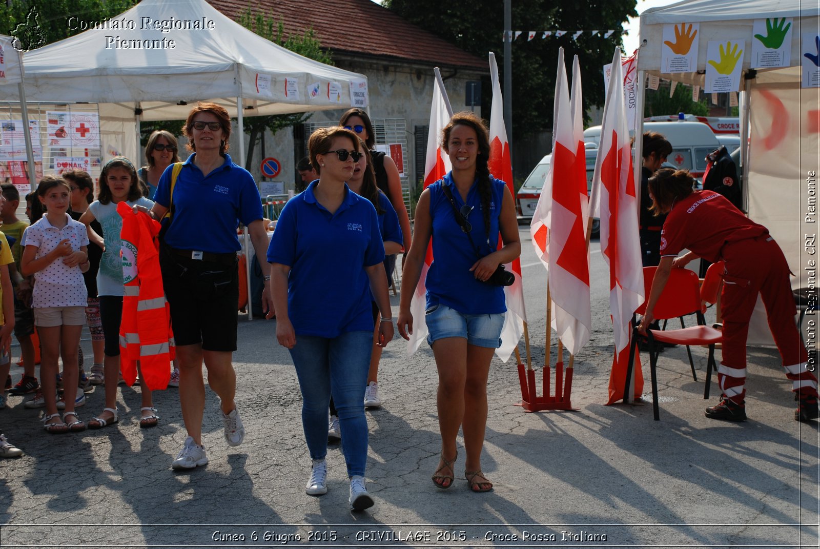 Cuneo 6 Giugno 2015 - CRIVILLAGE 2015 - Croce Rossa Italiana- Comitato Regionale del Piemonte