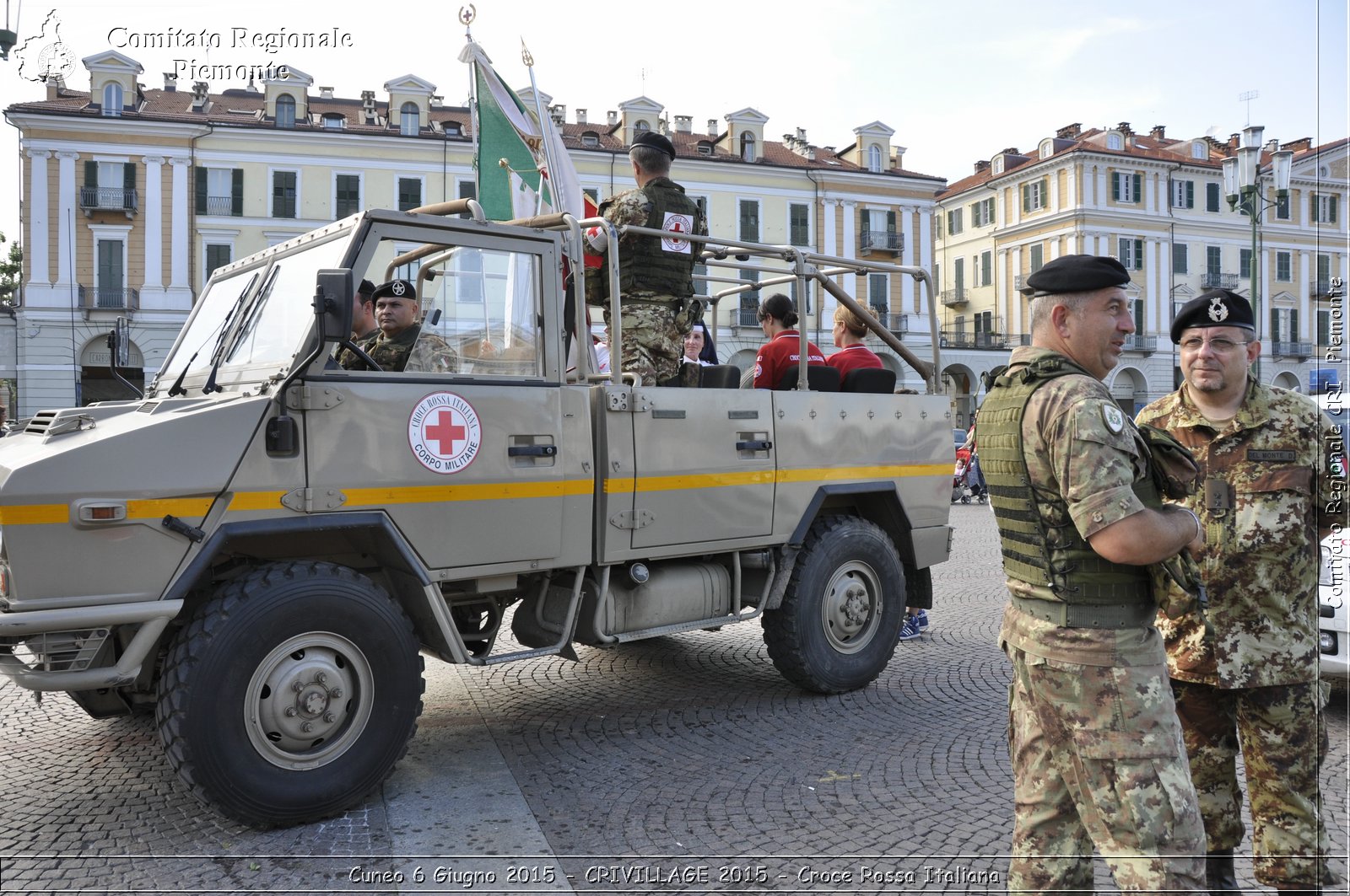 Cuneo 6 Giugno 2015 - CRIVILLAGE 2015 - Croce Rossa Italiana- Comitato Regionale del Piemonte