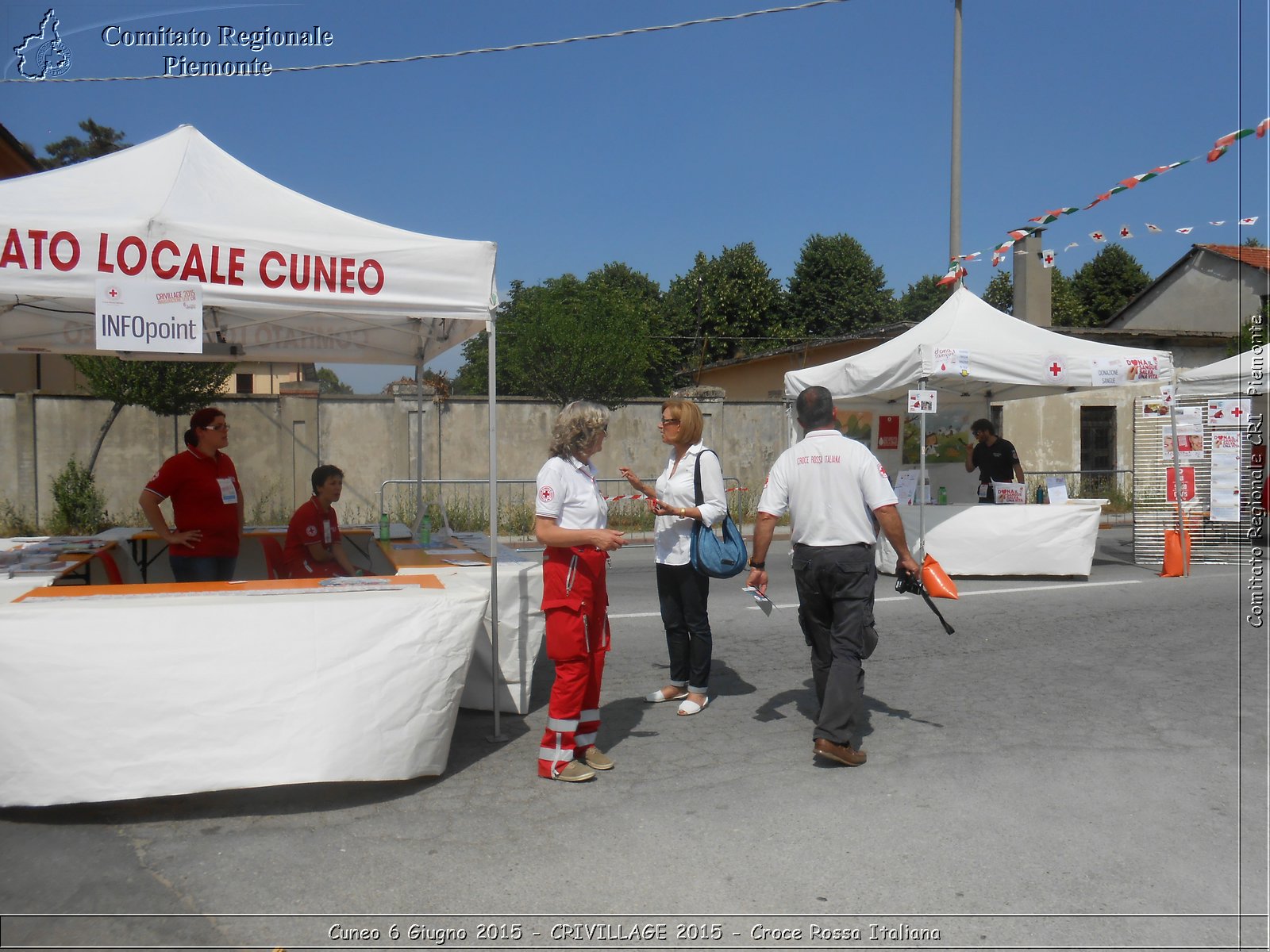 Cuneo 6 Giugno 2015 - CRIVILLAGE 2015 - Croce Rossa Italiana- Comitato Regionale del Piemonte