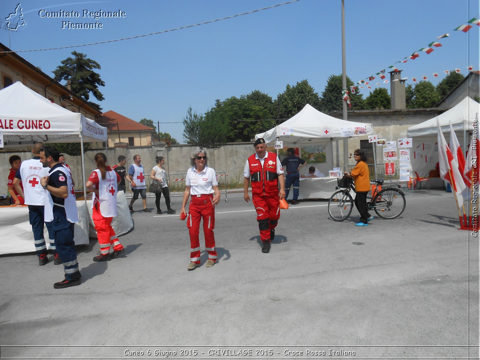 Cuneo 6 Giugno 2015 - CRIVILLAGE 2015 - Croce Rossa Italiana- Comitato Regionale del Piemonte