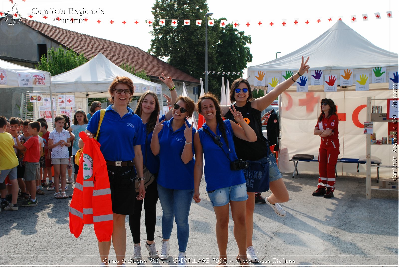 Cuneo 6 Giugno 2015 - CRIVILLAGE 2015 - Croce Rossa Italiana- Comitato Regionale del Piemonte