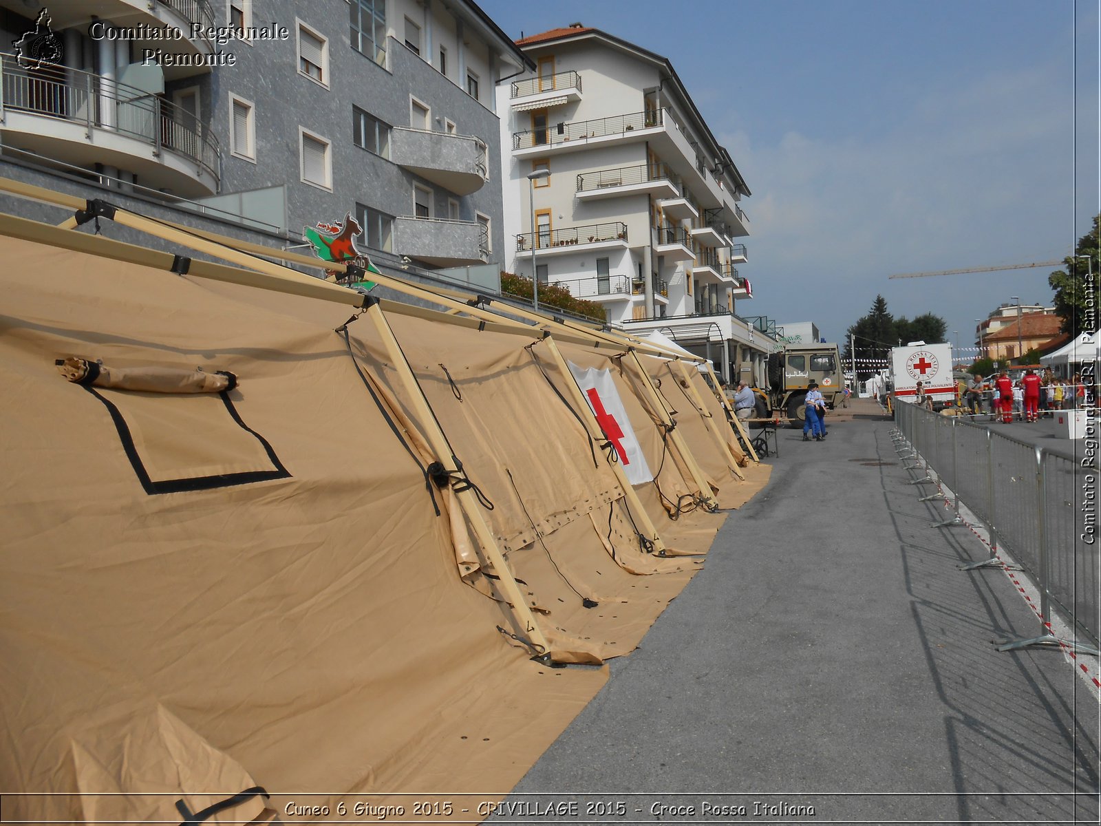 Cuneo 6 Giugno 2015 - CRIVILLAGE 2015 - Croce Rossa Italiana- Comitato Regionale del Piemonte