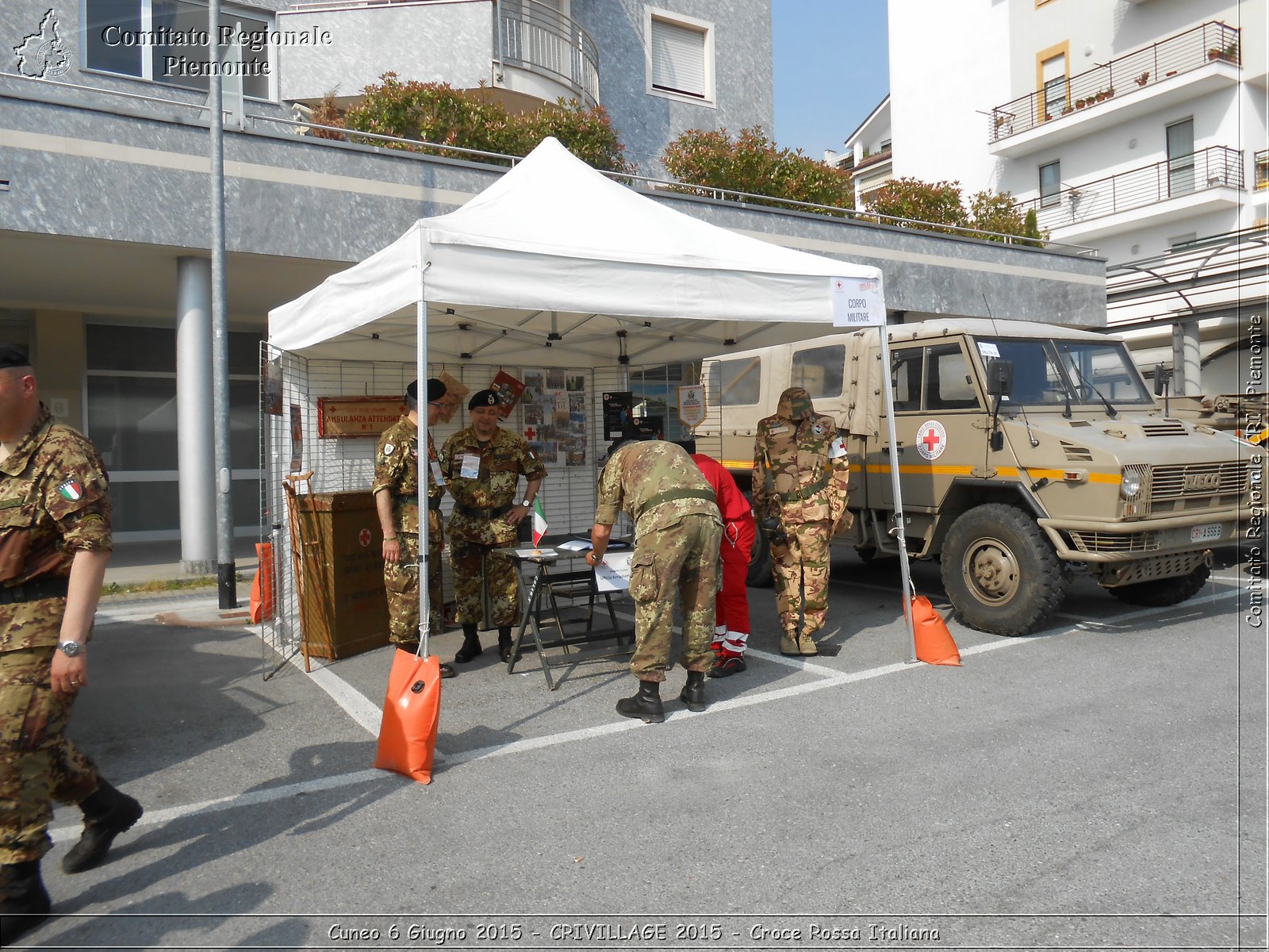 Cuneo 6 Giugno 2015 - CRIVILLAGE 2015 - Croce Rossa Italiana- Comitato Regionale del Piemonte