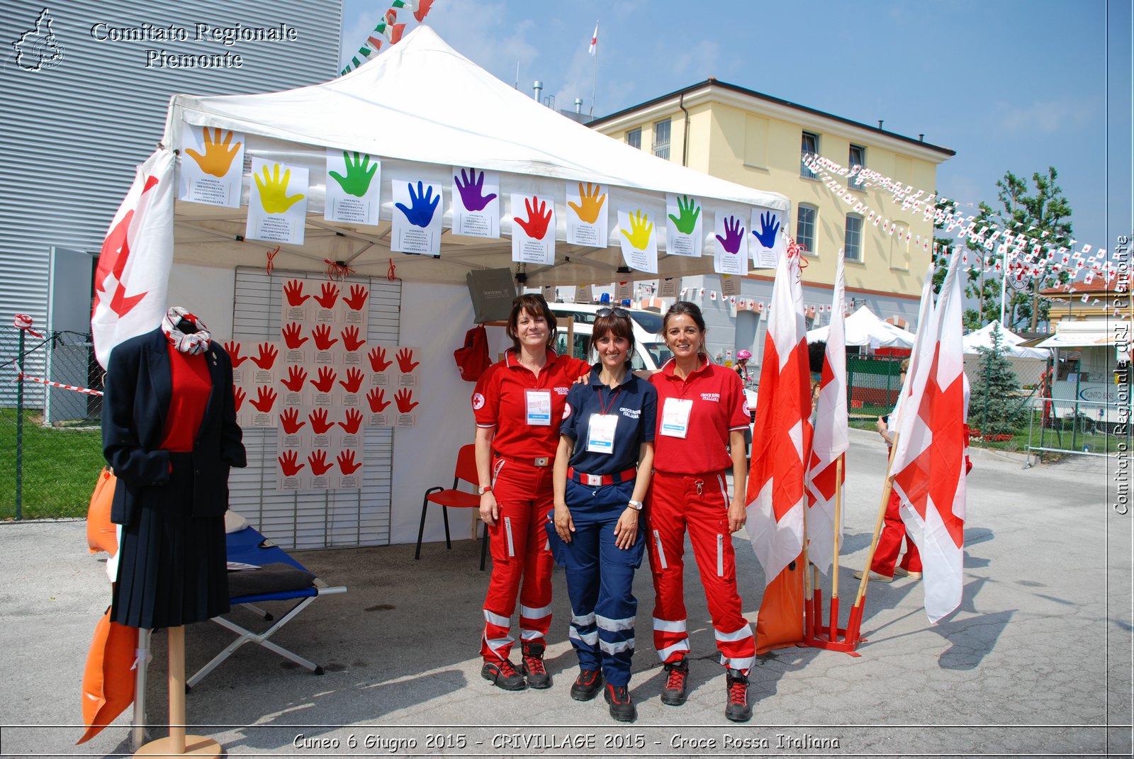 Cuneo 6 Giugno 2015 - CRIVILLAGE 2015 - Croce Rossa Italiana- Comitato Regionale del Piemonte