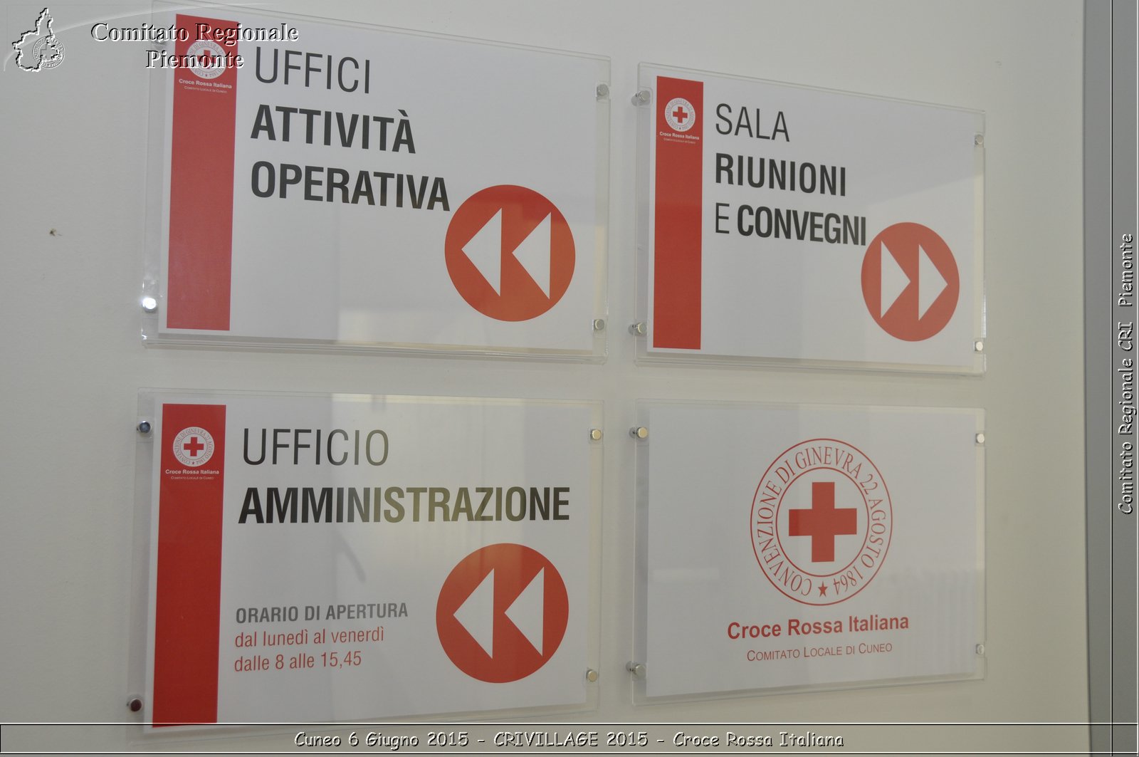 Cuneo 6 Giugno 2015 - CRIVILLAGE 2015 - Croce Rossa Italiana- Comitato Regionale del Piemonte