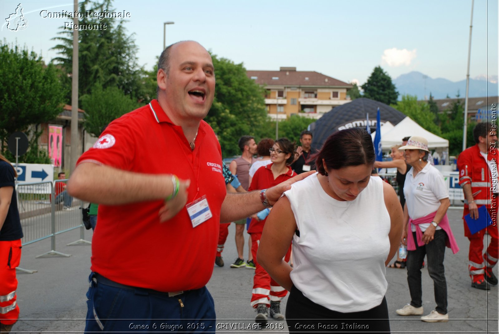 Cuneo 6 Giugno 2015 - CRIVILLAGE 2015 - Croce Rossa Italiana- Comitato Regionale del Piemonte