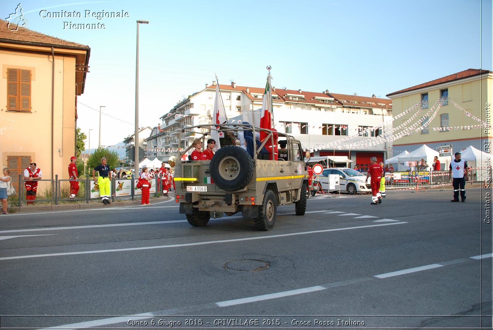 Cuneo 6 Giugno 2015 - CRIVILLAGE 2015 - Croce Rossa Italiana- Comitato Regionale del Piemonte