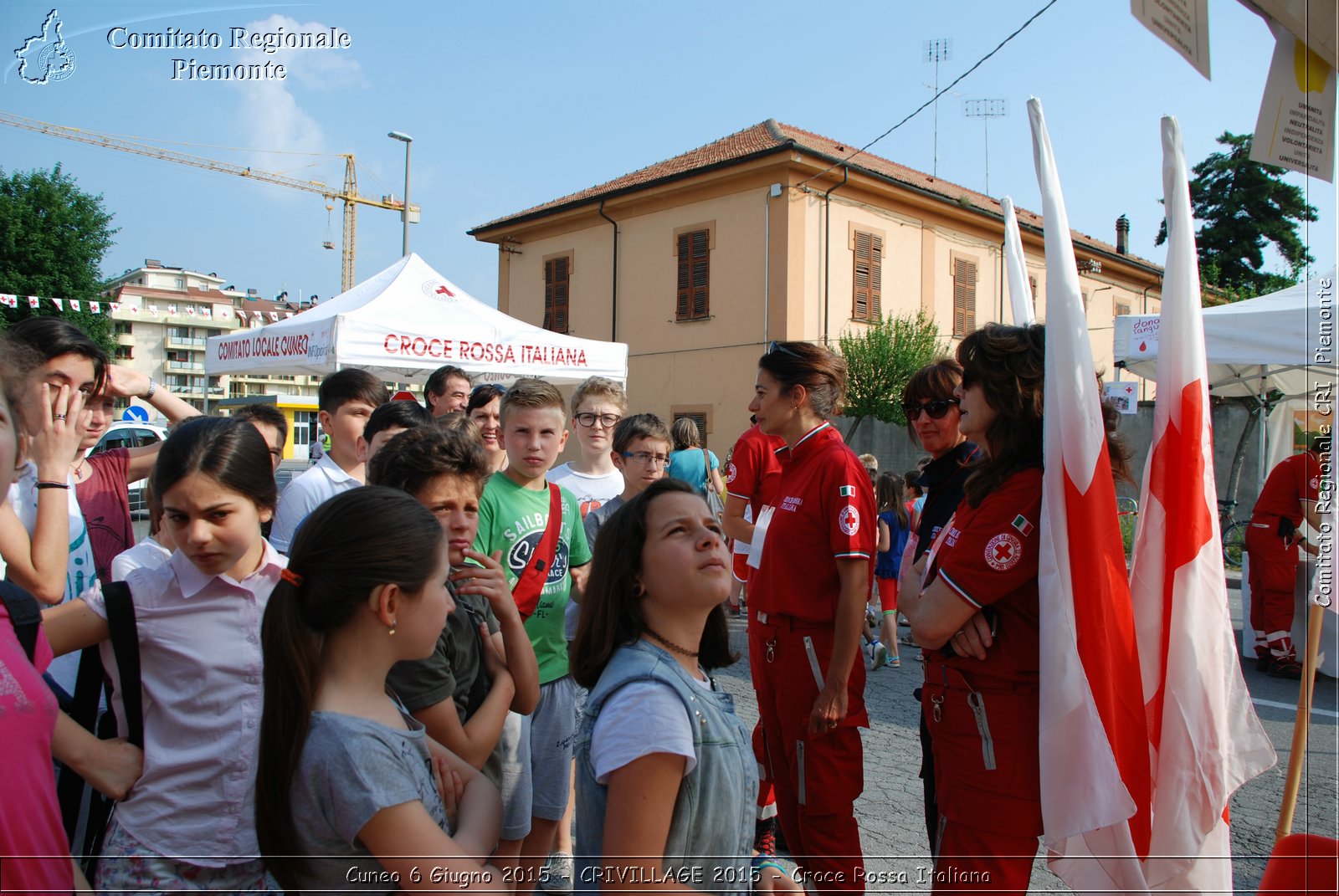 Cuneo 6 Giugno 2015 - CRIVILLAGE 2015 - Croce Rossa Italiana- Comitato Regionale del Piemonte