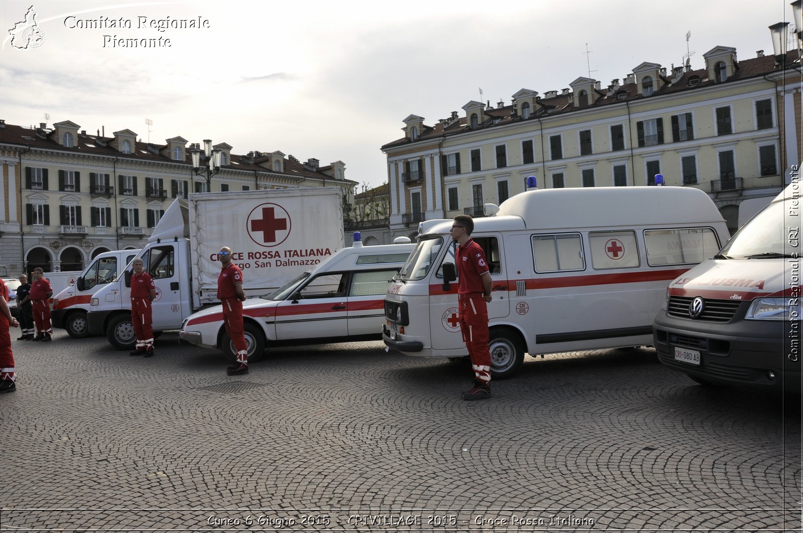 Cuneo 6 Giugno 2015 - CRIVILLAGE 2015 - Croce Rossa Italiana- Comitato Regionale del Piemonte