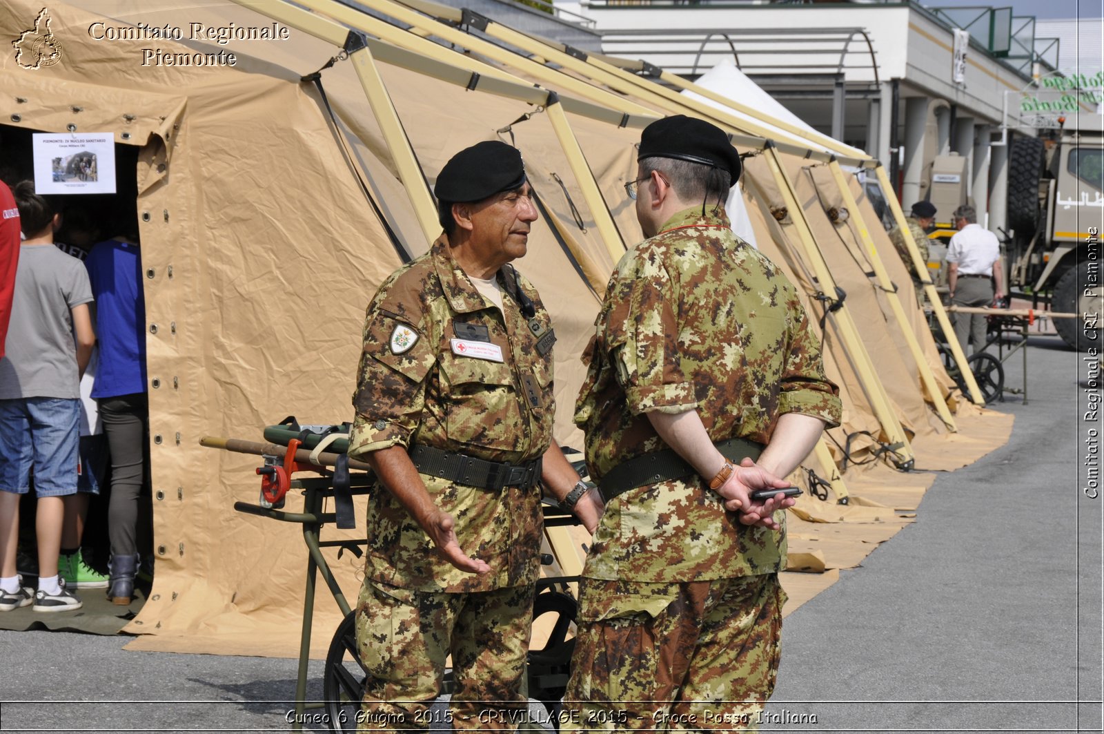 Cuneo 6 Giugno 2015 - CRIVILLAGE 2015 - Croce Rossa Italiana- Comitato Regionale del Piemonte