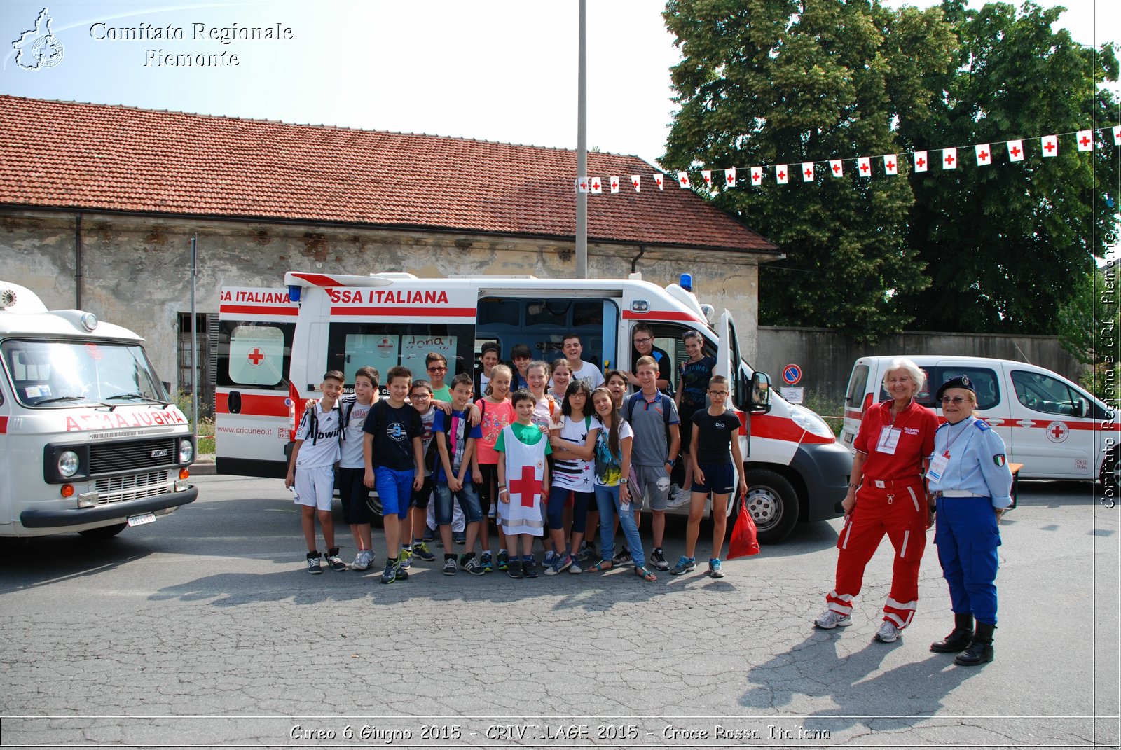 Cuneo 6 Giugno 2015 - CRIVILLAGE 2015 - Croce Rossa Italiana- Comitato Regionale del Piemonte