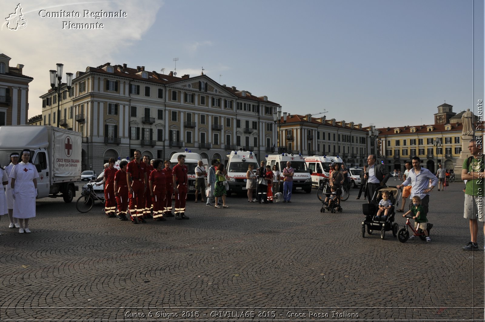 Cuneo 6 Giugno 2015 - CRIVILLAGE 2015 - Croce Rossa Italiana- Comitato Regionale del Piemonte